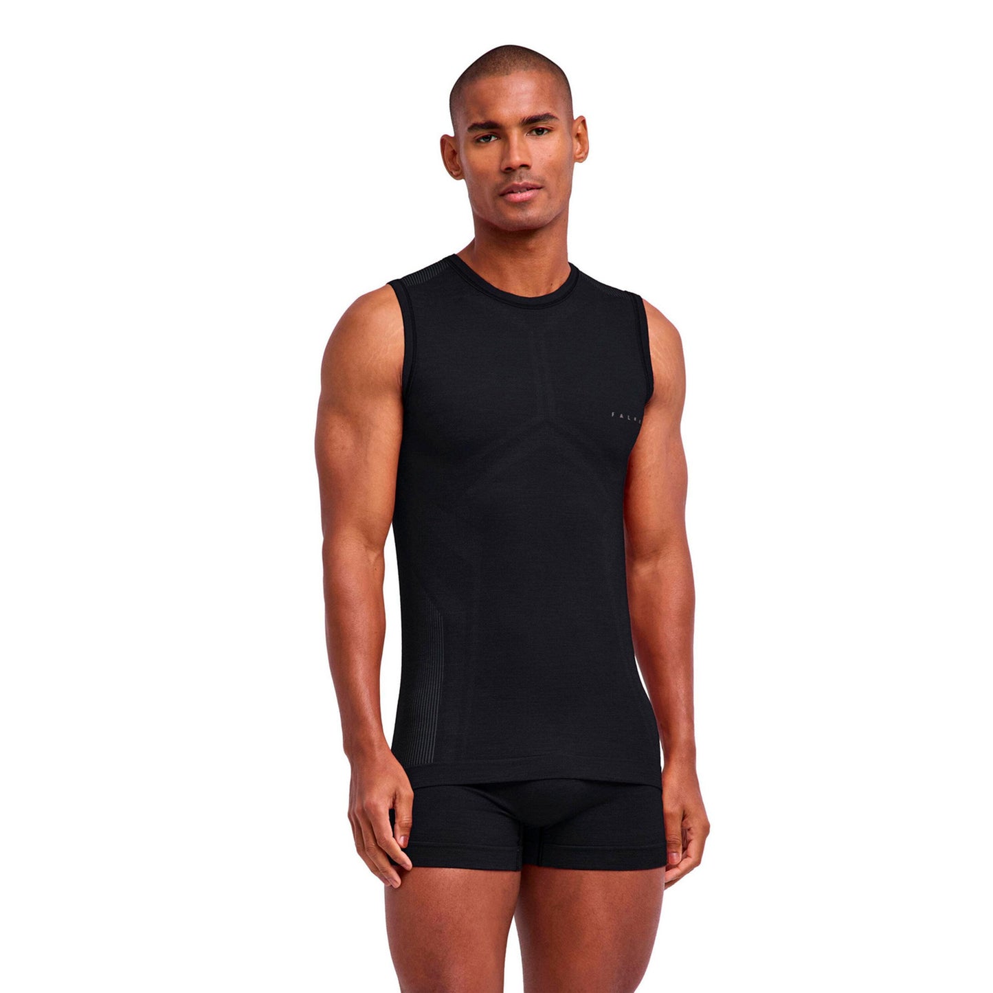 Falke Wool Tech Light  Maillot de corps Hommes-noir