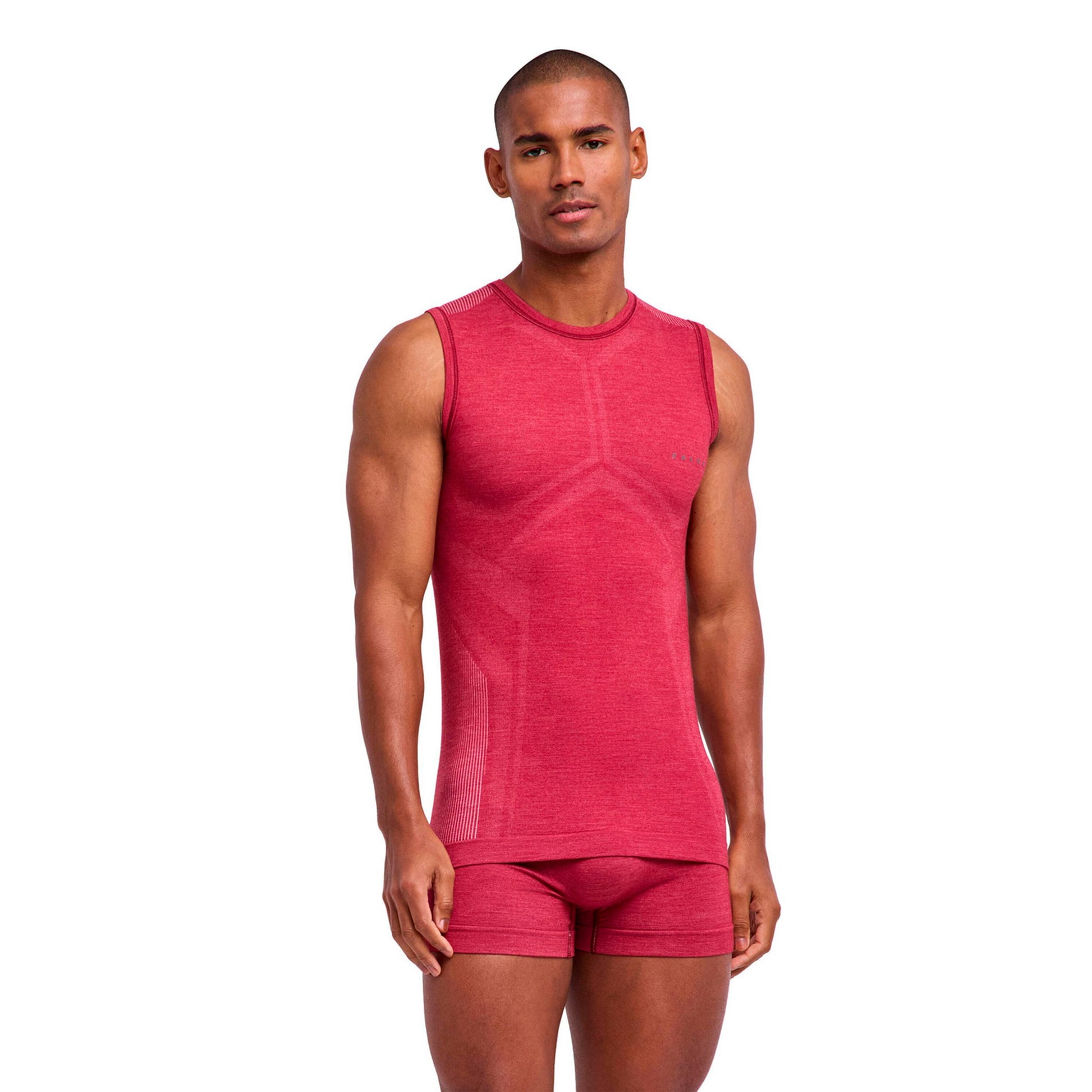 Falke Wool Tech Light  Maillot de corps Hommes-rouge