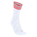 RU Ultralight Chaussettes de running Hommes - blanc, rouge