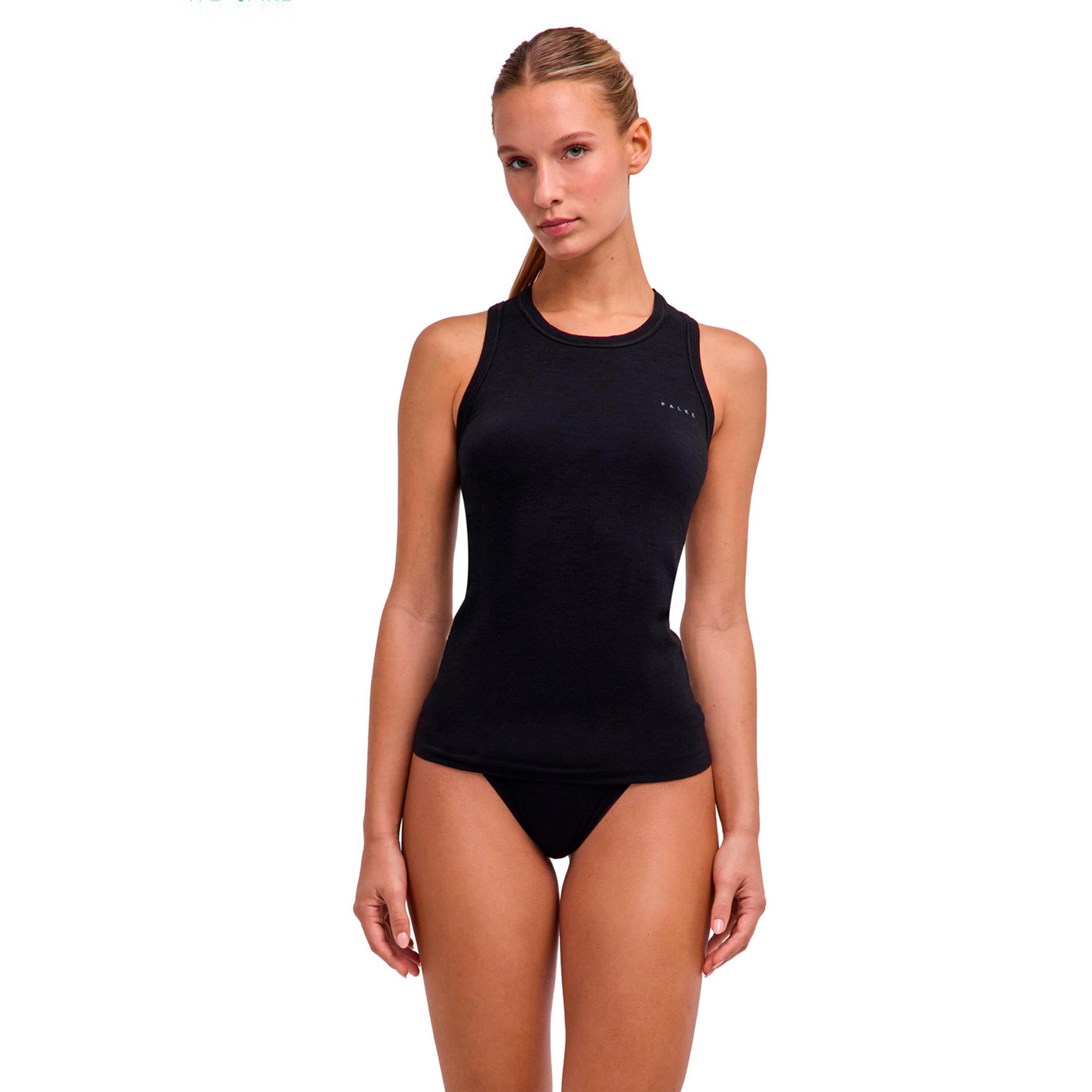 Falke Wool Tech Light  Maillot de corps Femmes-noir