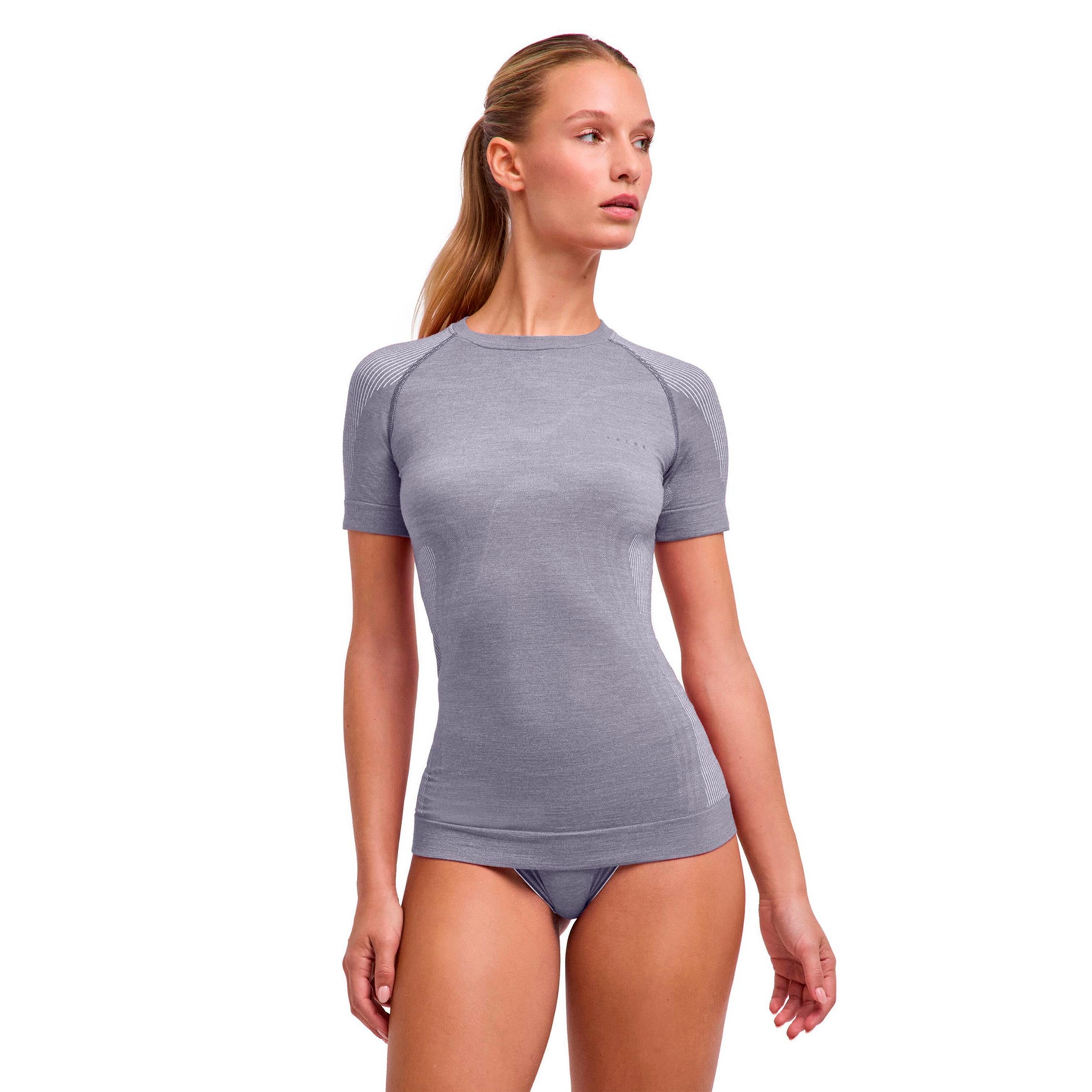Falke Wool Tech Light  Maillot de corps Femmes-gris
