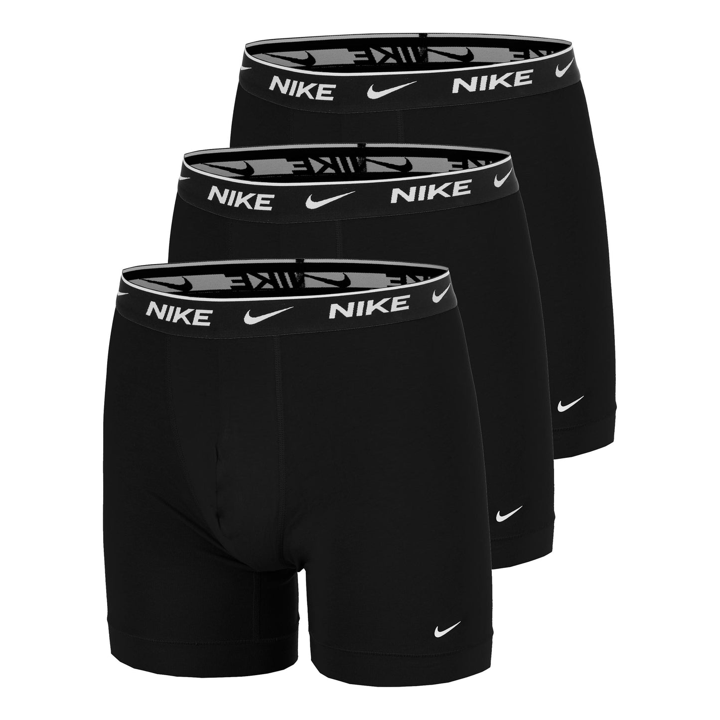 Nike Essential Cotton Stretch Boxer Brief Caleçon - Pack de 3 Hommes-noir, noir