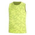 Feel the Vybe AOP Maillot de course Hommes-jaune lemon