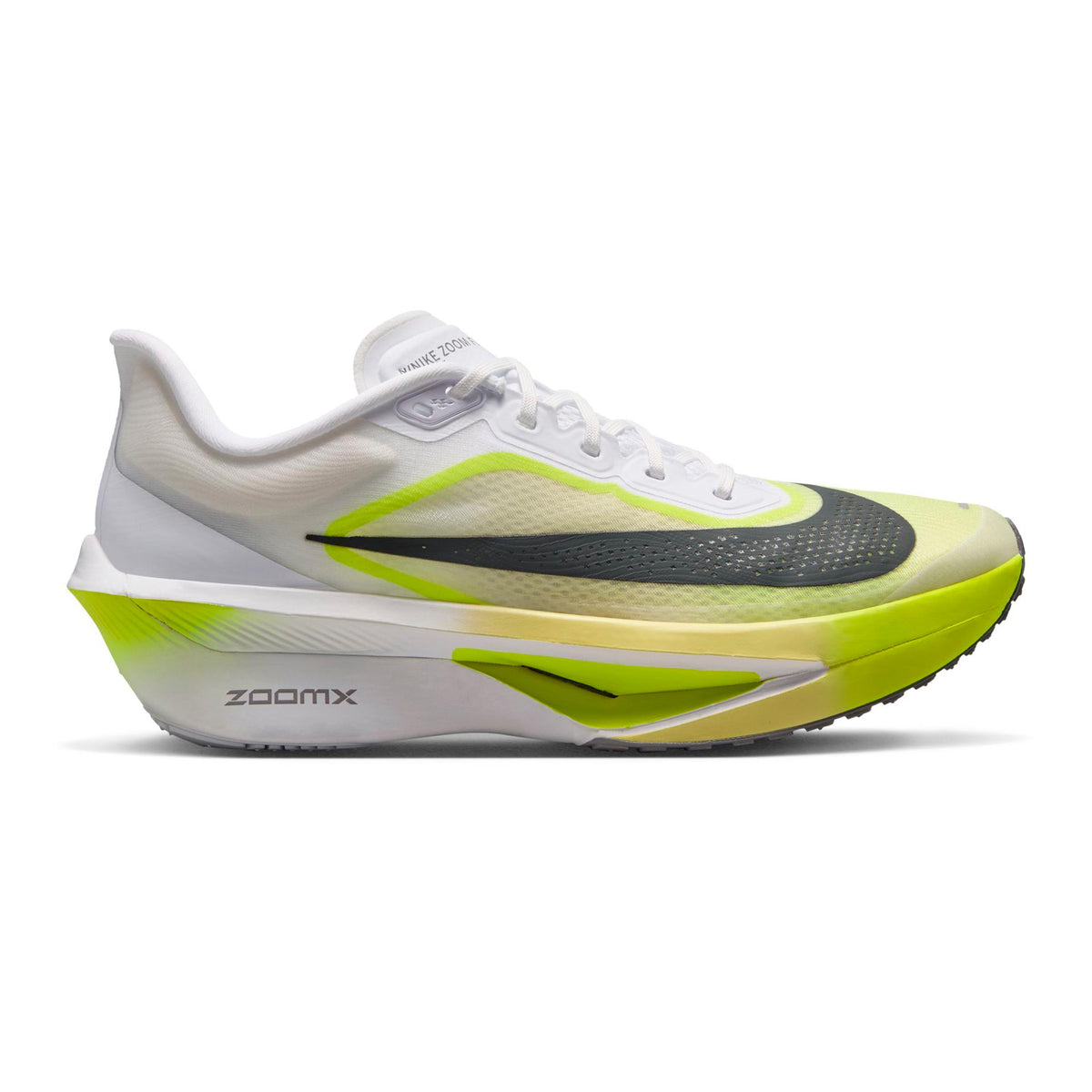 Nike Zoom Fly 6 Chaussure de compétition Hommes - blanc, jaune citron