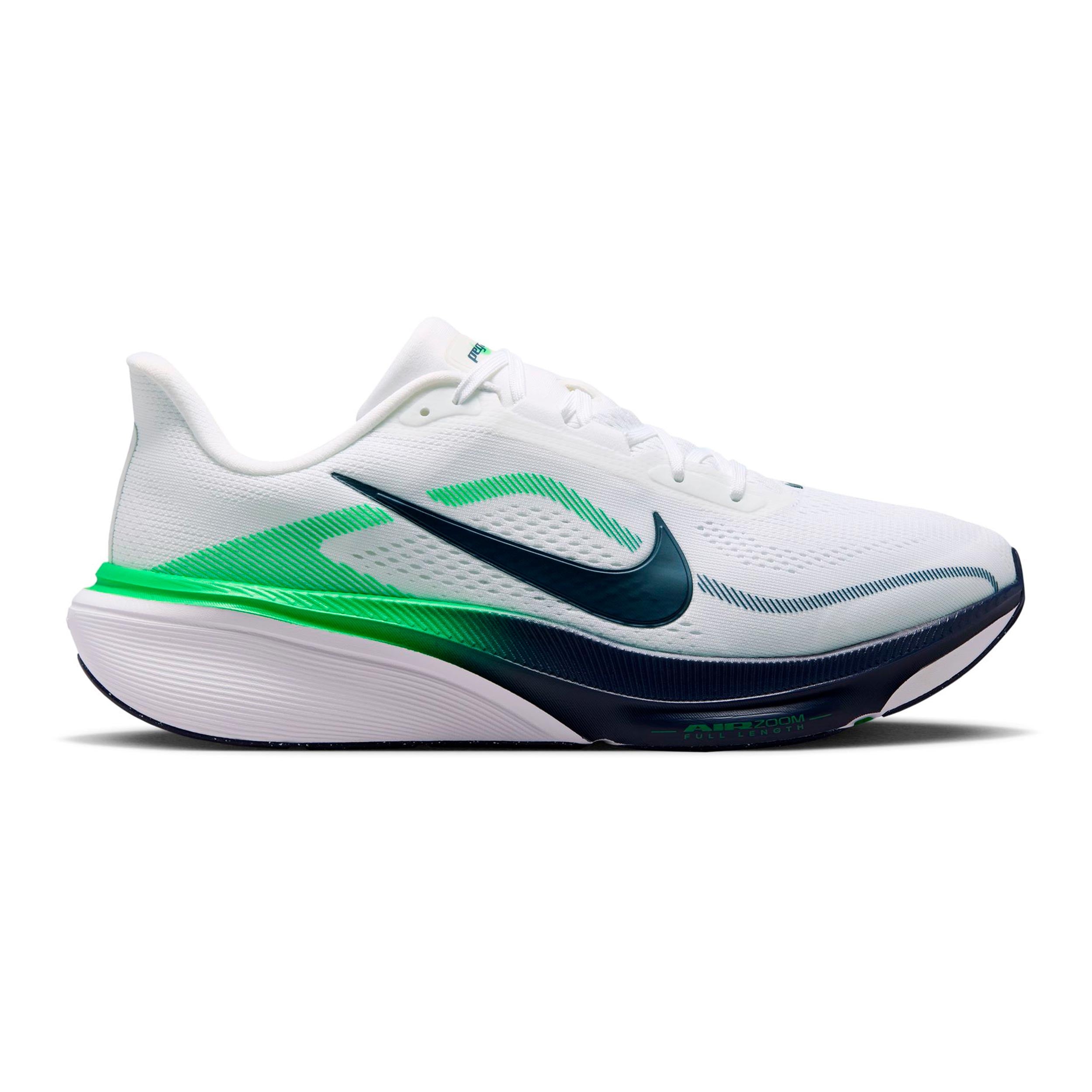 Nike Pegasus 42 Chaussure de running sans stabilisateurs Hommes - blanc, bleu foncé