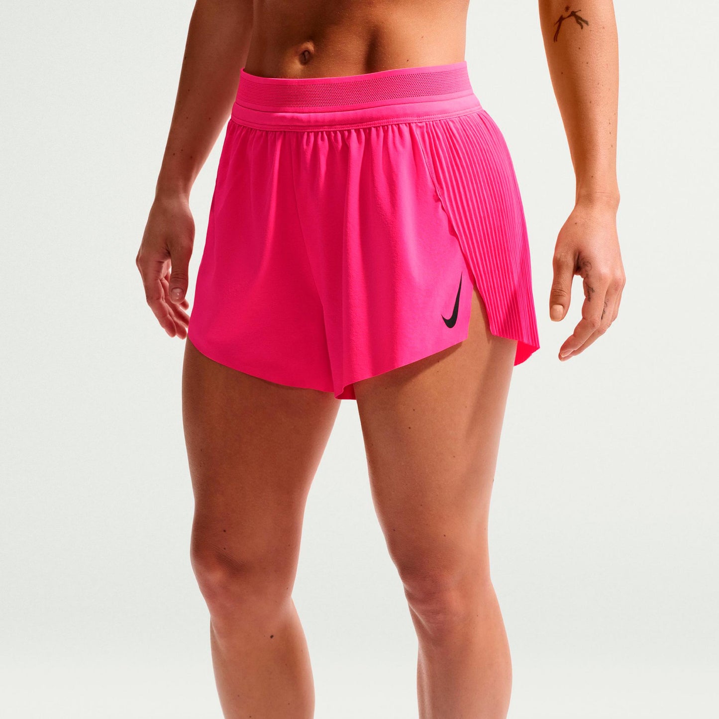 Nike AeroSwift  Short de running Femmes - rose, noir
