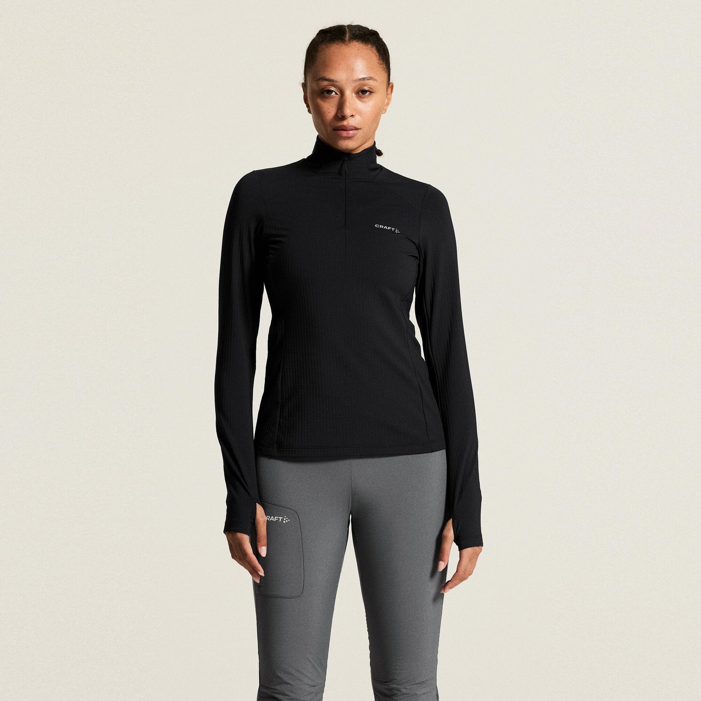 Craft Gain Thermal Maillot de course Femmes - noir