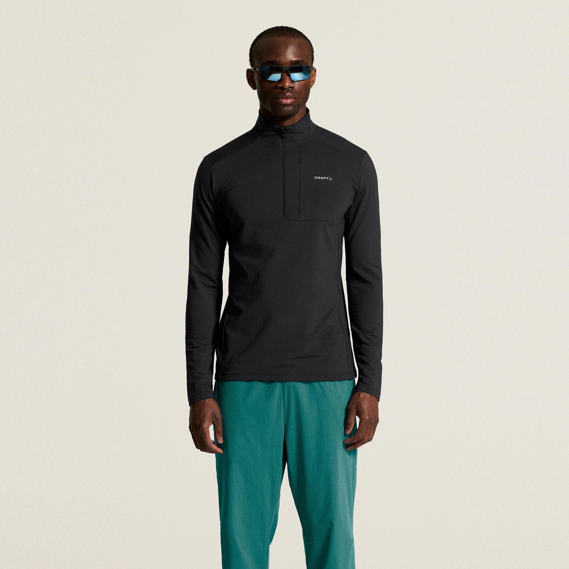 Craft Gain Thermal Maillot de course Hommes - noir