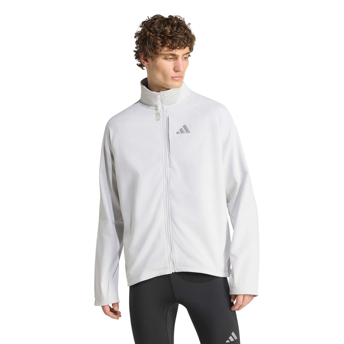 adidas adi365 Winterized Veste running Hommes - gris clair