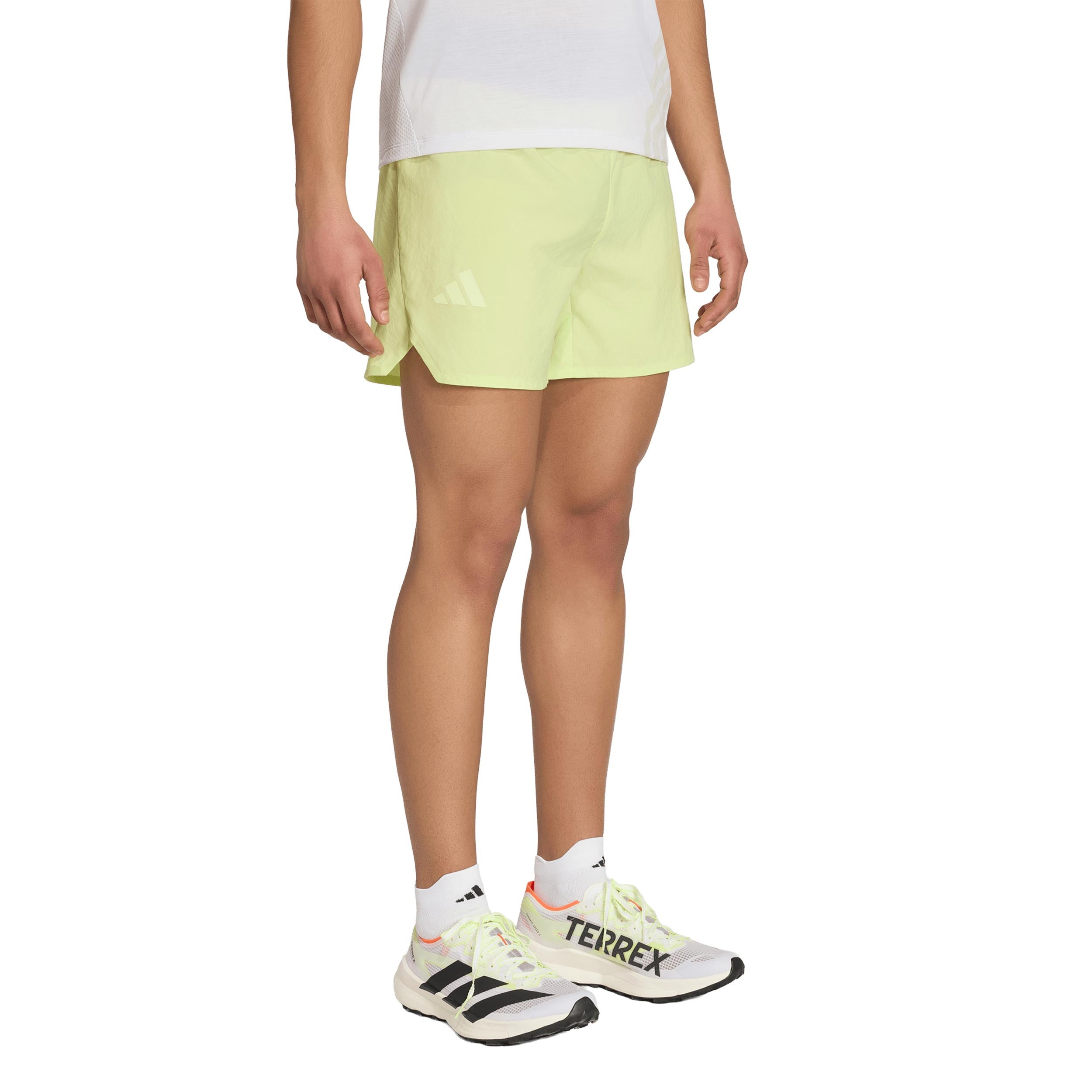 adidas Terrex XPR 5in Short de running Hommes - jaune