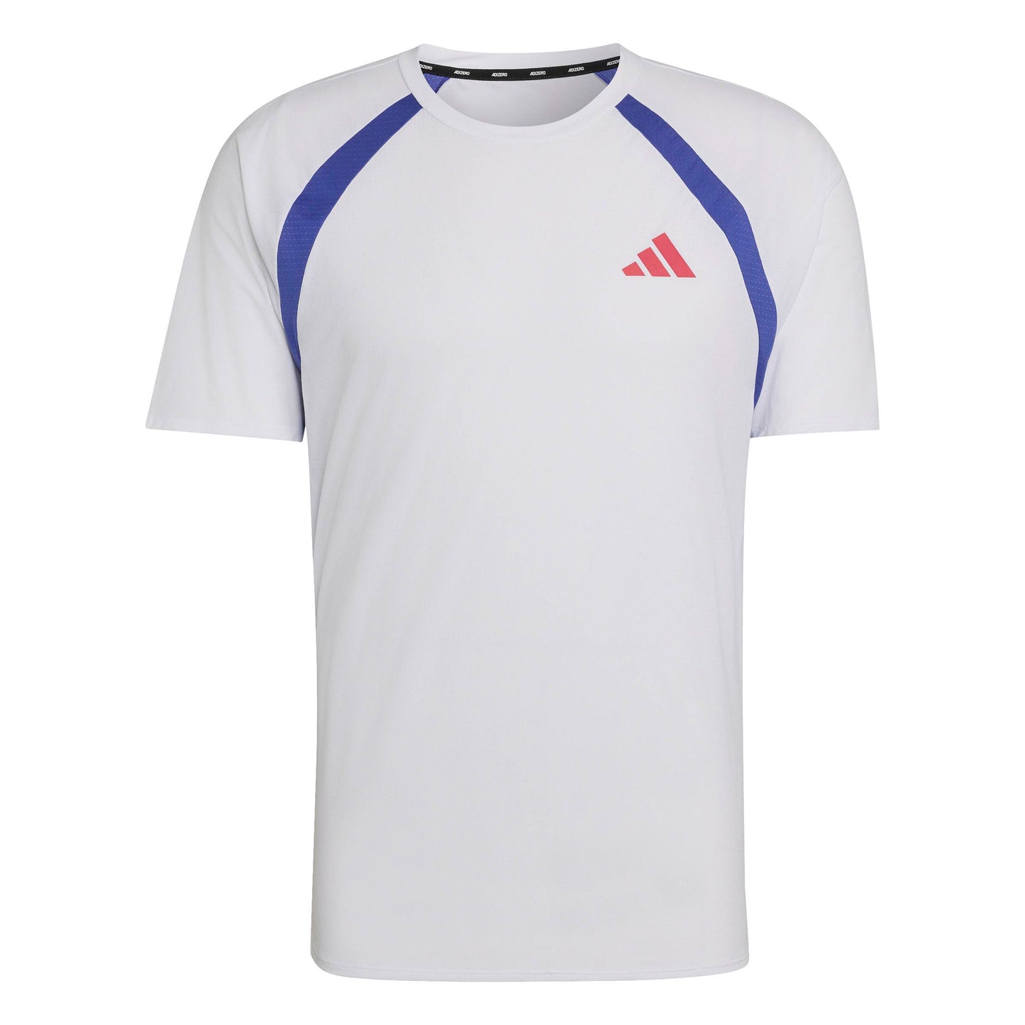 adidas adizero Archive Maillot de course Hommes - blanc, bleu