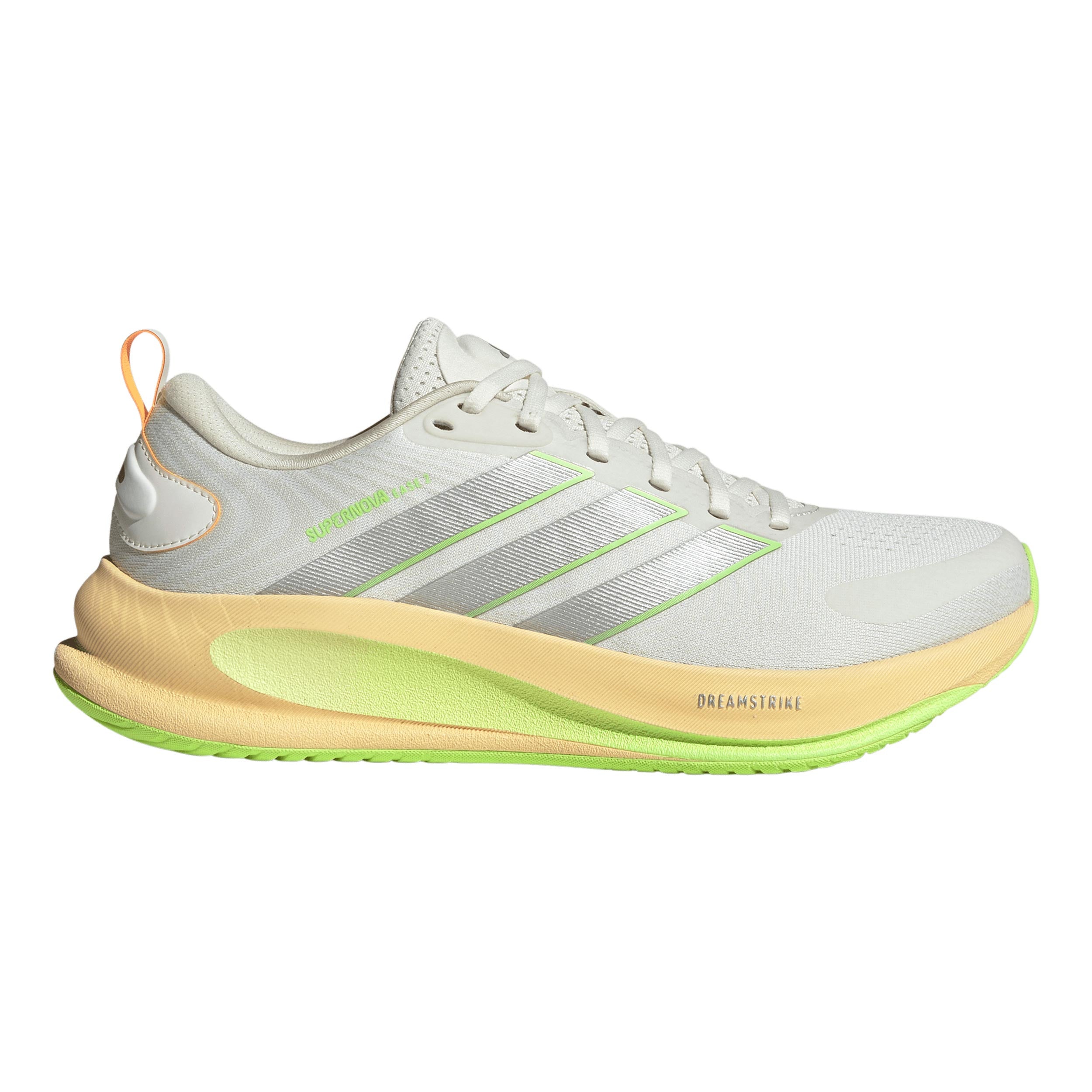 adidas Supernova Ease 2 Chaussure de running sans stabilisateurs Hommes - gris clair, vert fluo