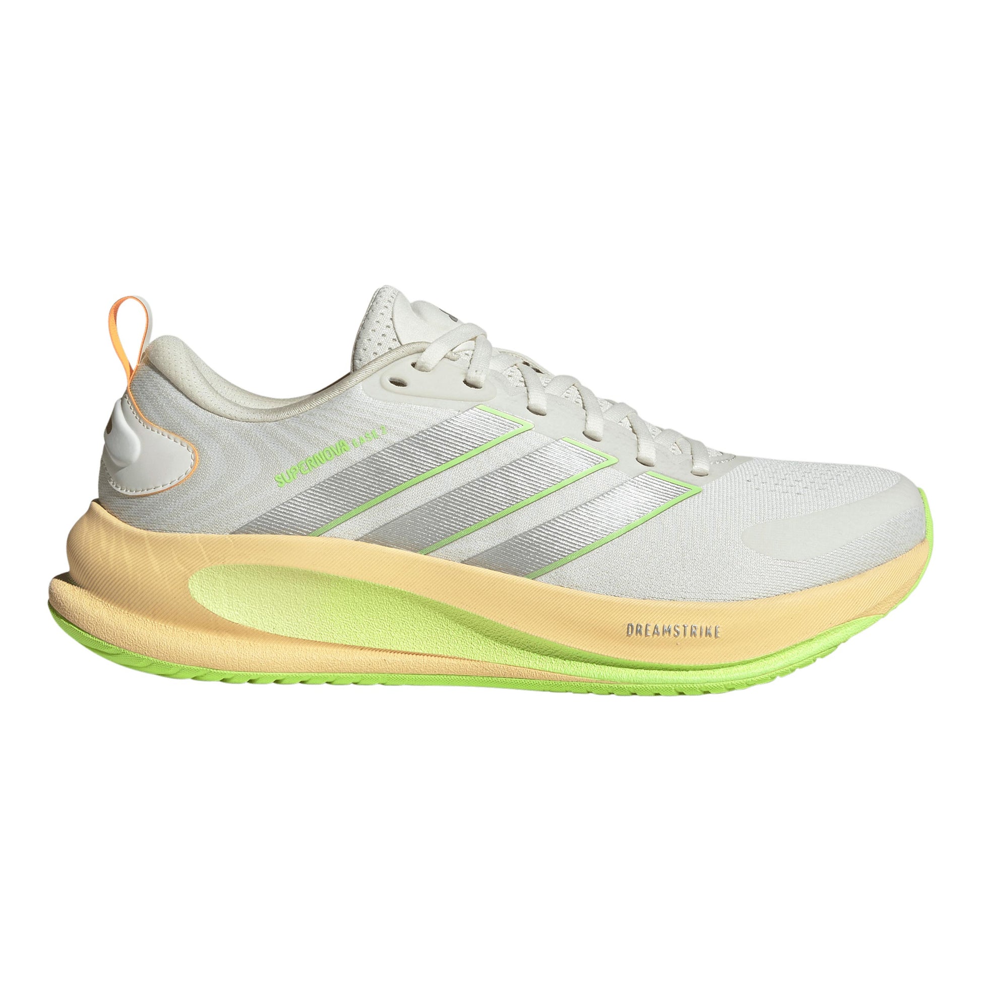 adidas Supernova Ease 2 Chaussure de running sans stabilisateurs Hommes - gris clair, vert fluo