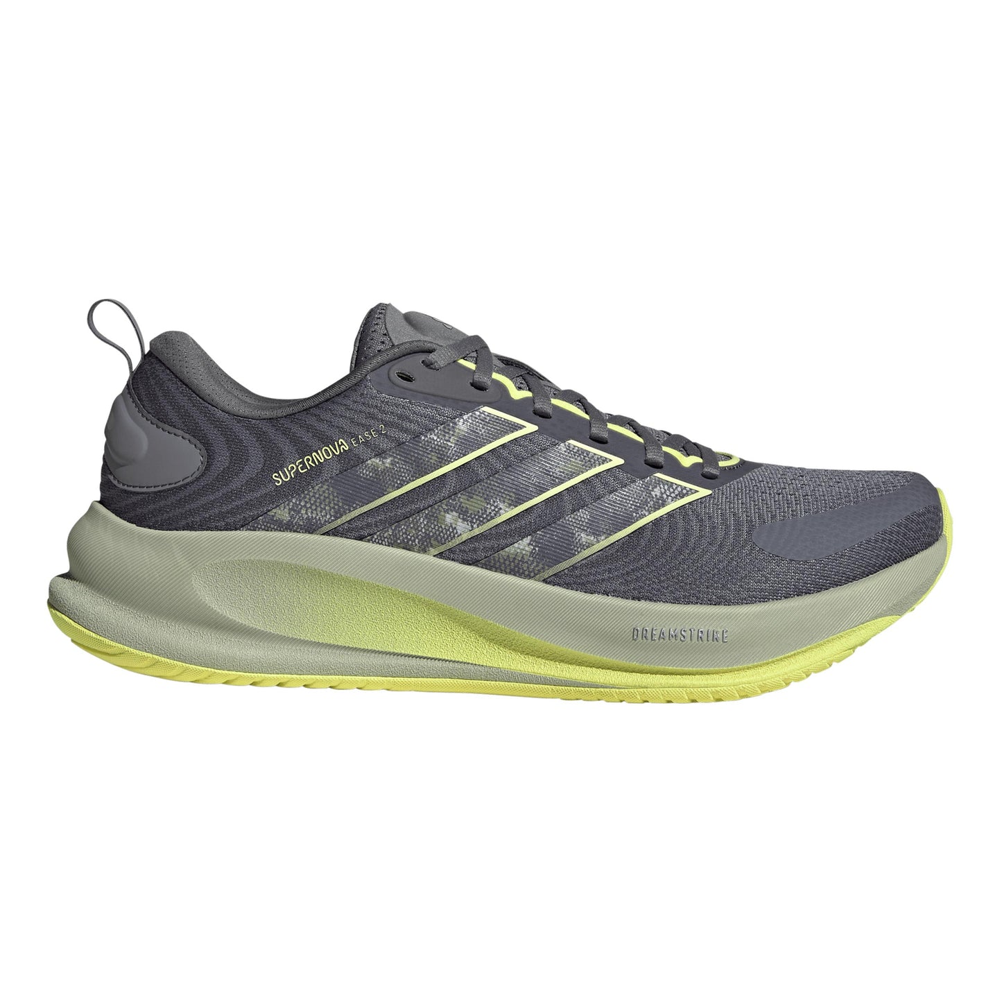 adidas Supernova Ease 2 Chaussure de running sans stabilisateurs Hommes - gris, jaune