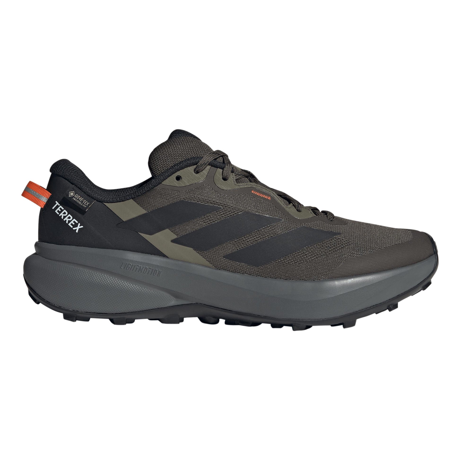 adidas Terrex Tracefinder Plus GTX Chaussure trail Hommes - vert olive, noir