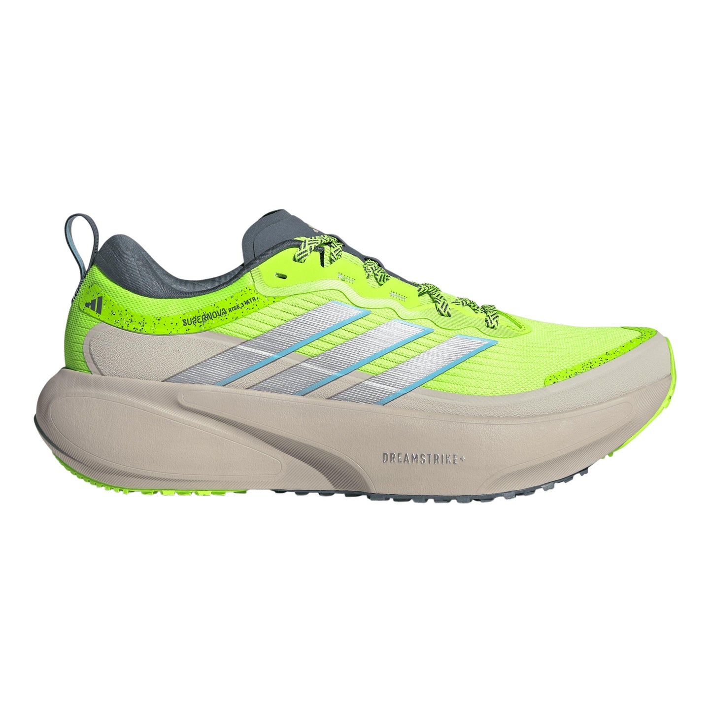 adidas Supernova Rise 3 ATR Chaussure de running sans stabilisateurs Hommes - jaunes fluo, marron