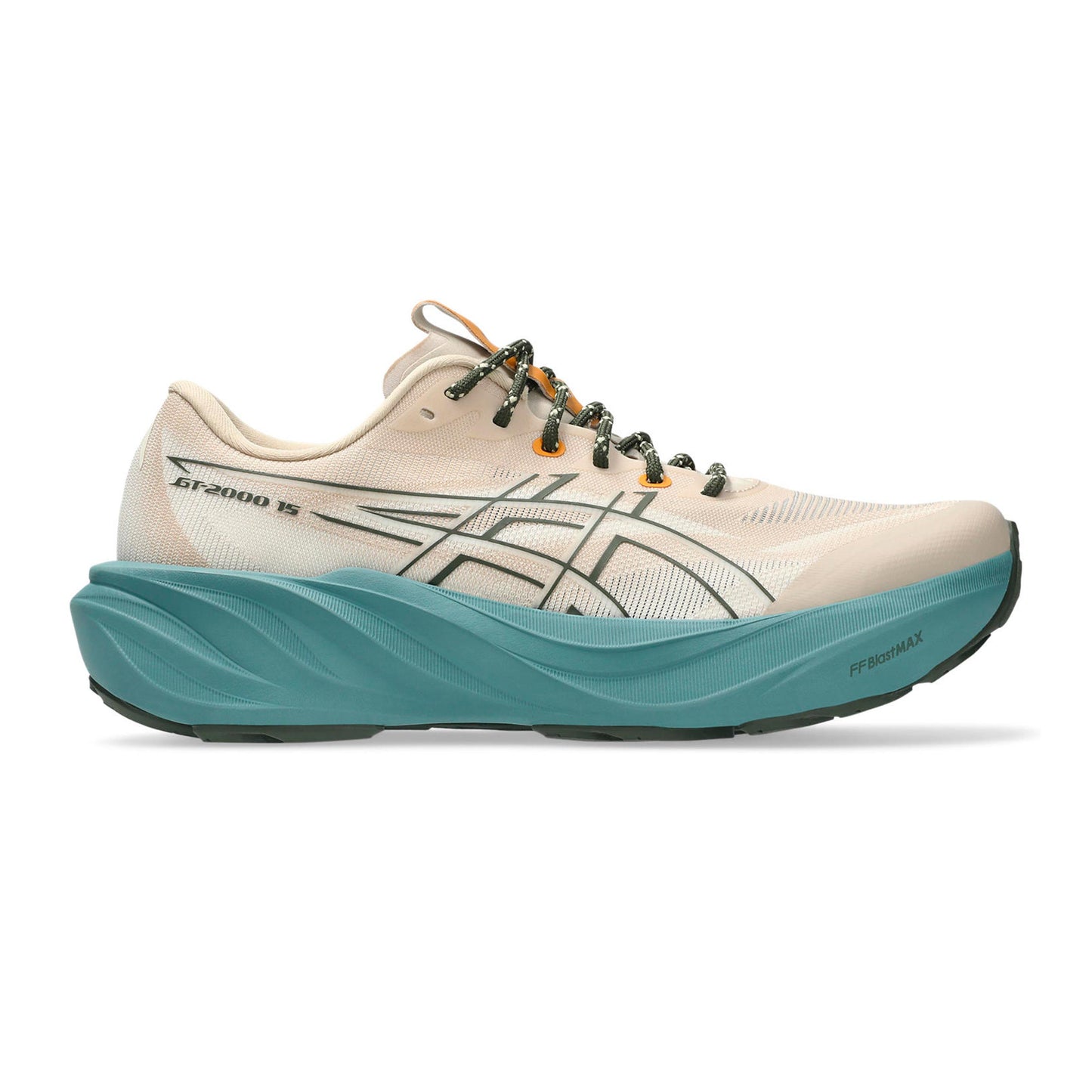 ASICS GT-2000 15 TR Chaussure de running avec stabilisateurs Hommes - beige, turquoise