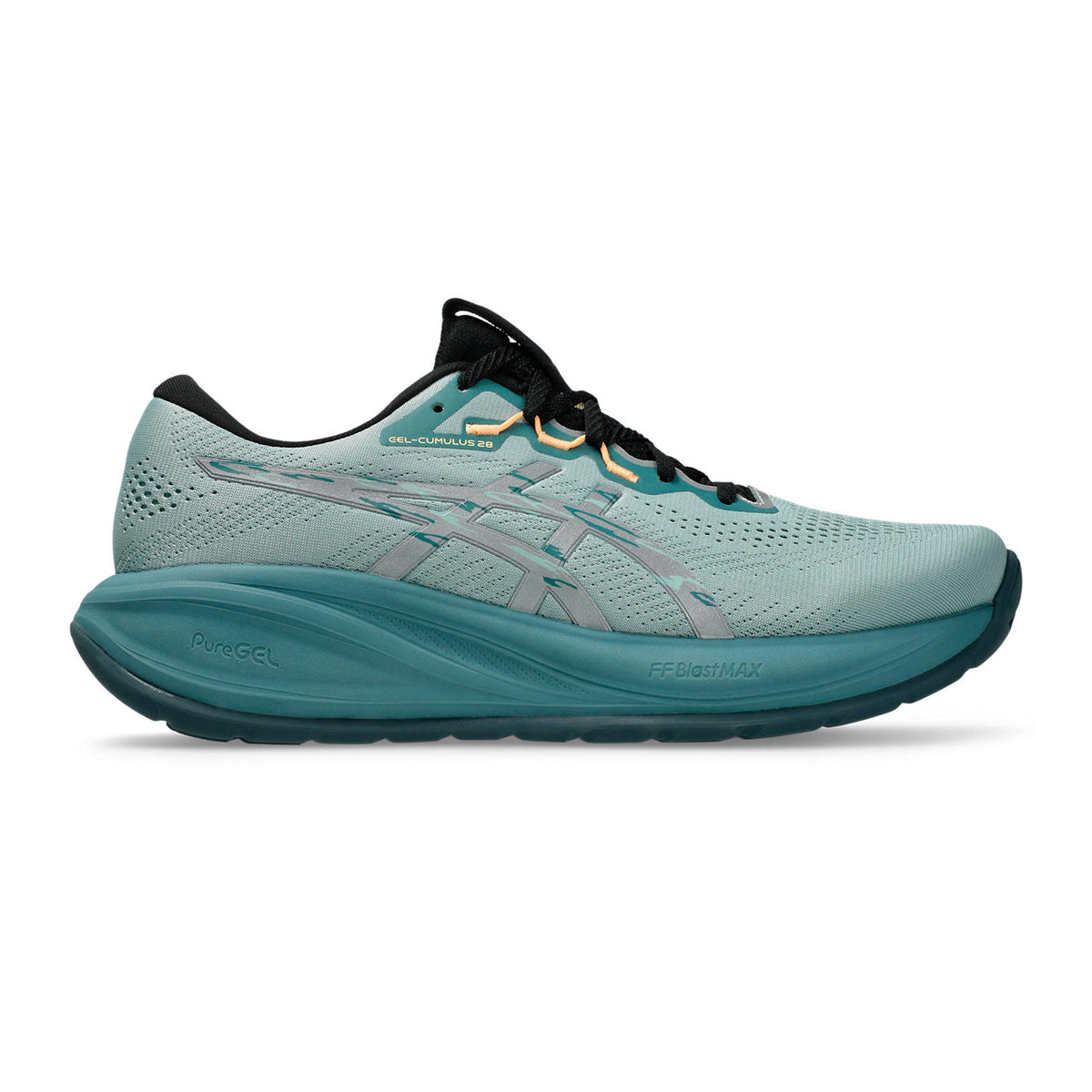 ASICS GEL-CUMULUS 28 LITE-SHOW Chaussure de running sans stabilisateurs Hommes - vert, bleu petrol