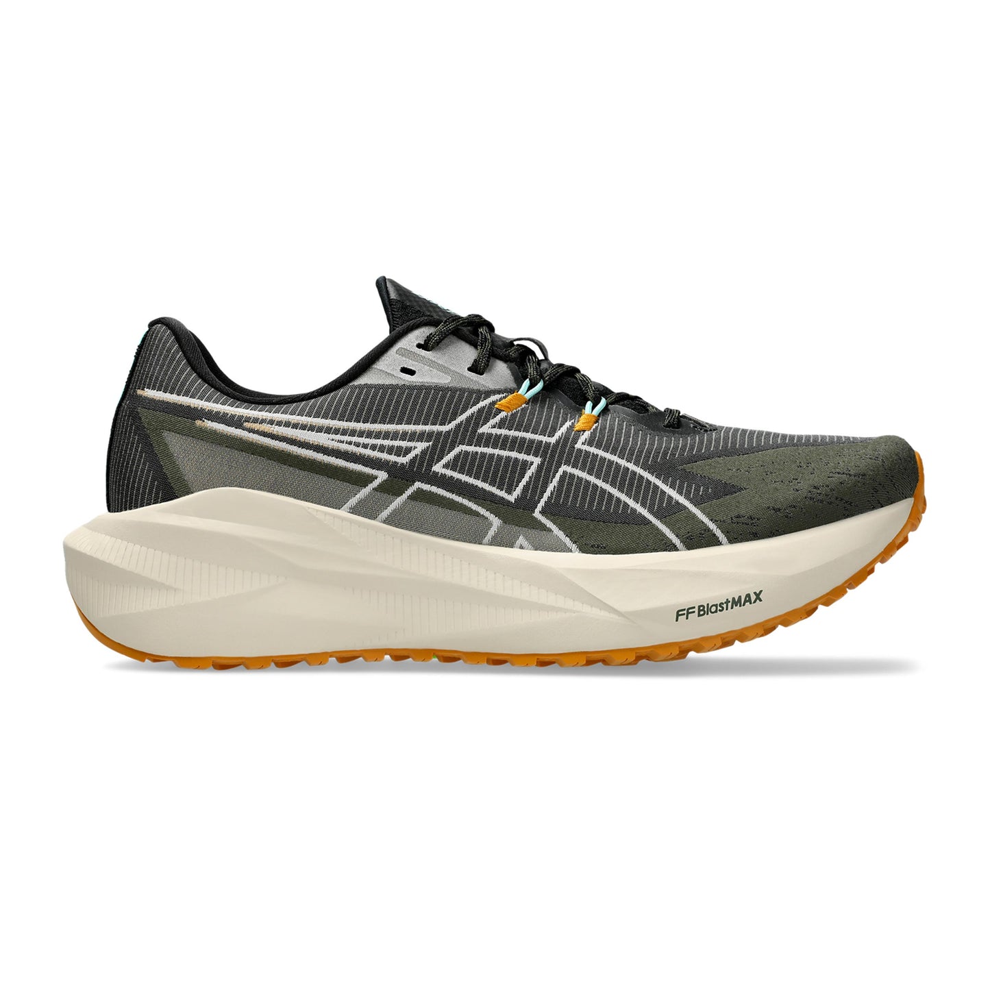 ASICS BLAZEBLAST Chaussure trail Hommes - noir, beige