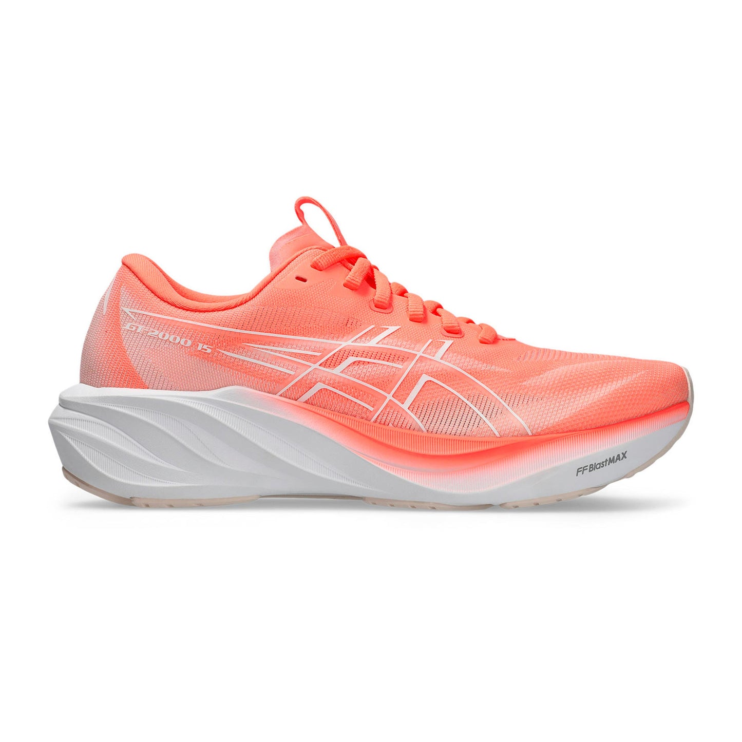 ASICS GT-2000 15 Chaussure de running avec stabilisateurs Femmes - corail, blanc
