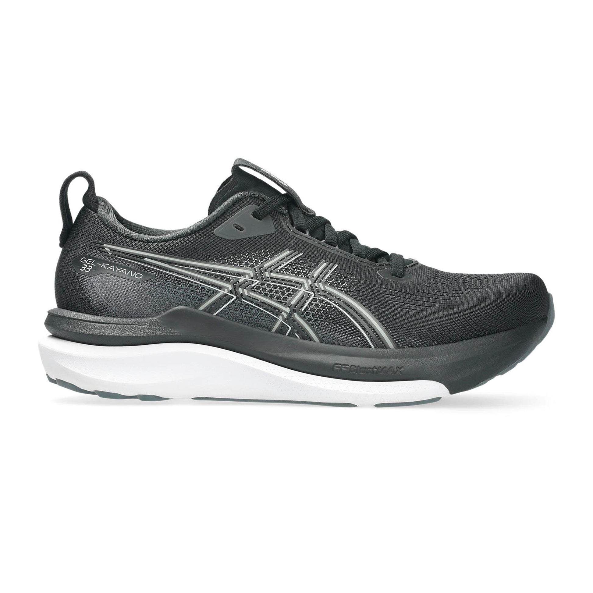 ASICS GEL-KAYANO 33 Chaussure de running avec stabilisateurs Femmes - noir, blanc