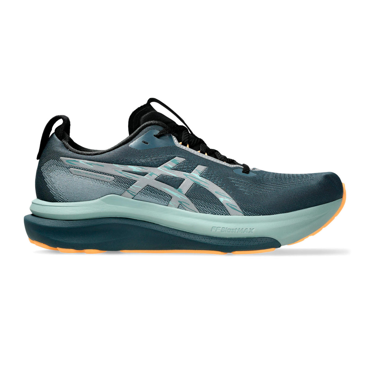 ASICS GEL-KAYANO 33 LITE-SHOW Chaussure de running avec stabilisateurs Hommes - turquoise, orange