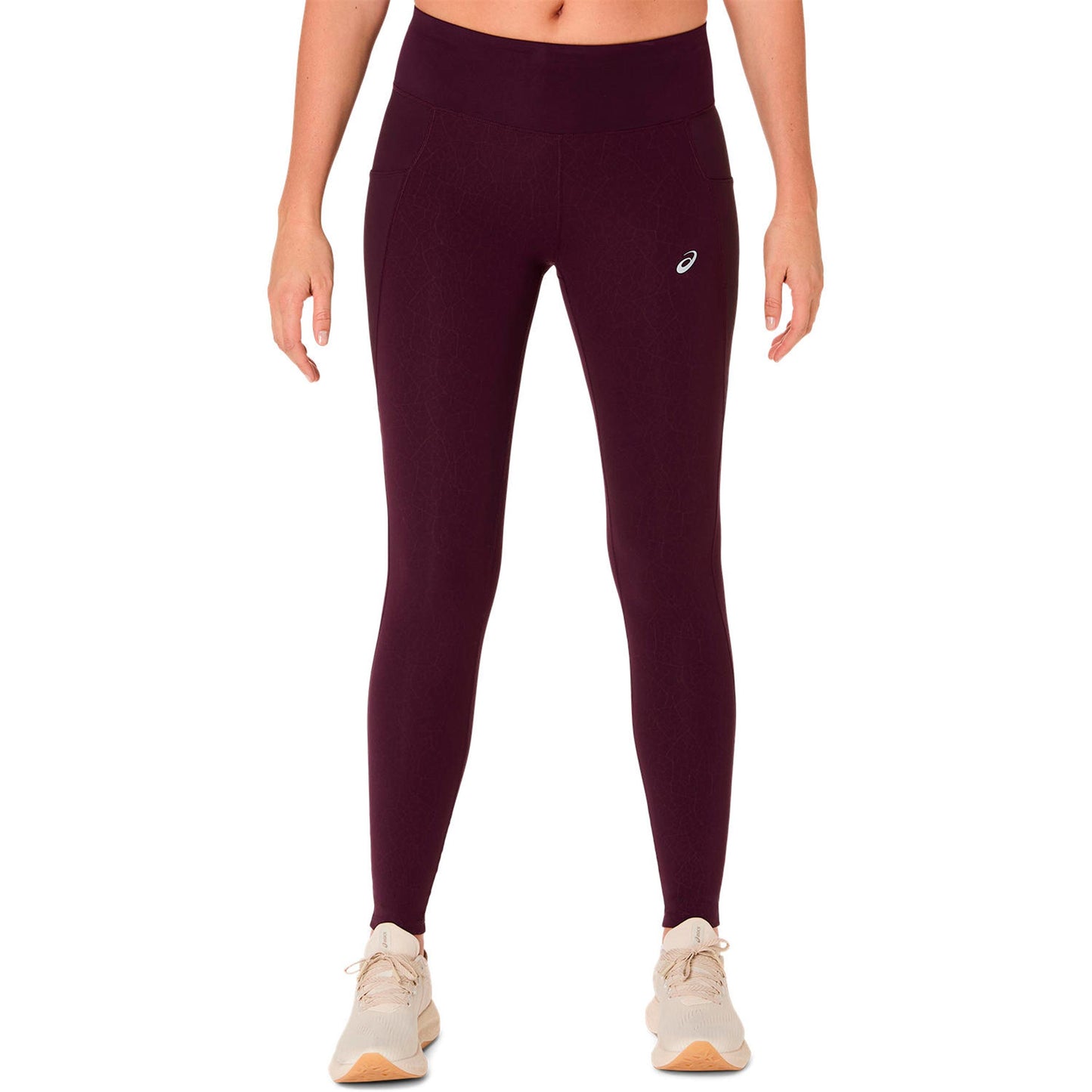 ASICS Nagino  Collant de course - rouge vin