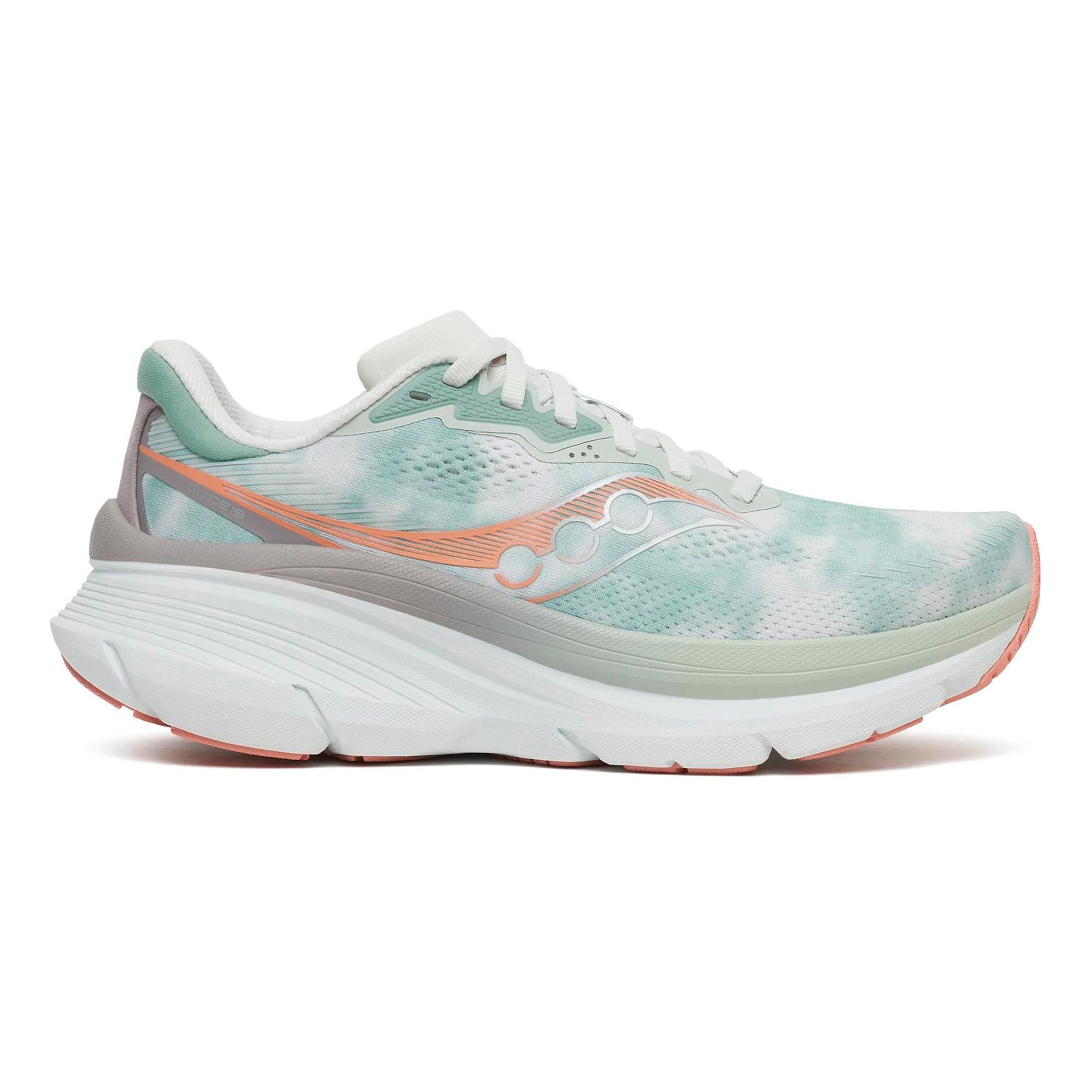Saucony Guide 19 Chaussure de running avec stabilisateurs Femmes - vert, blanc