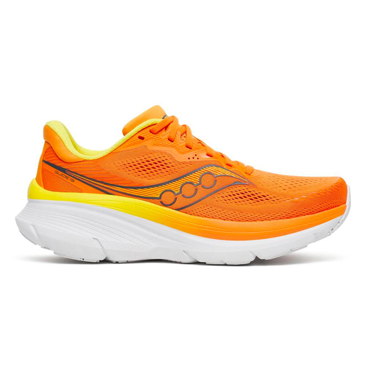 Saucony Guide 19 Chaussure de running avec stabilisateurs Hommes - orange, jaune