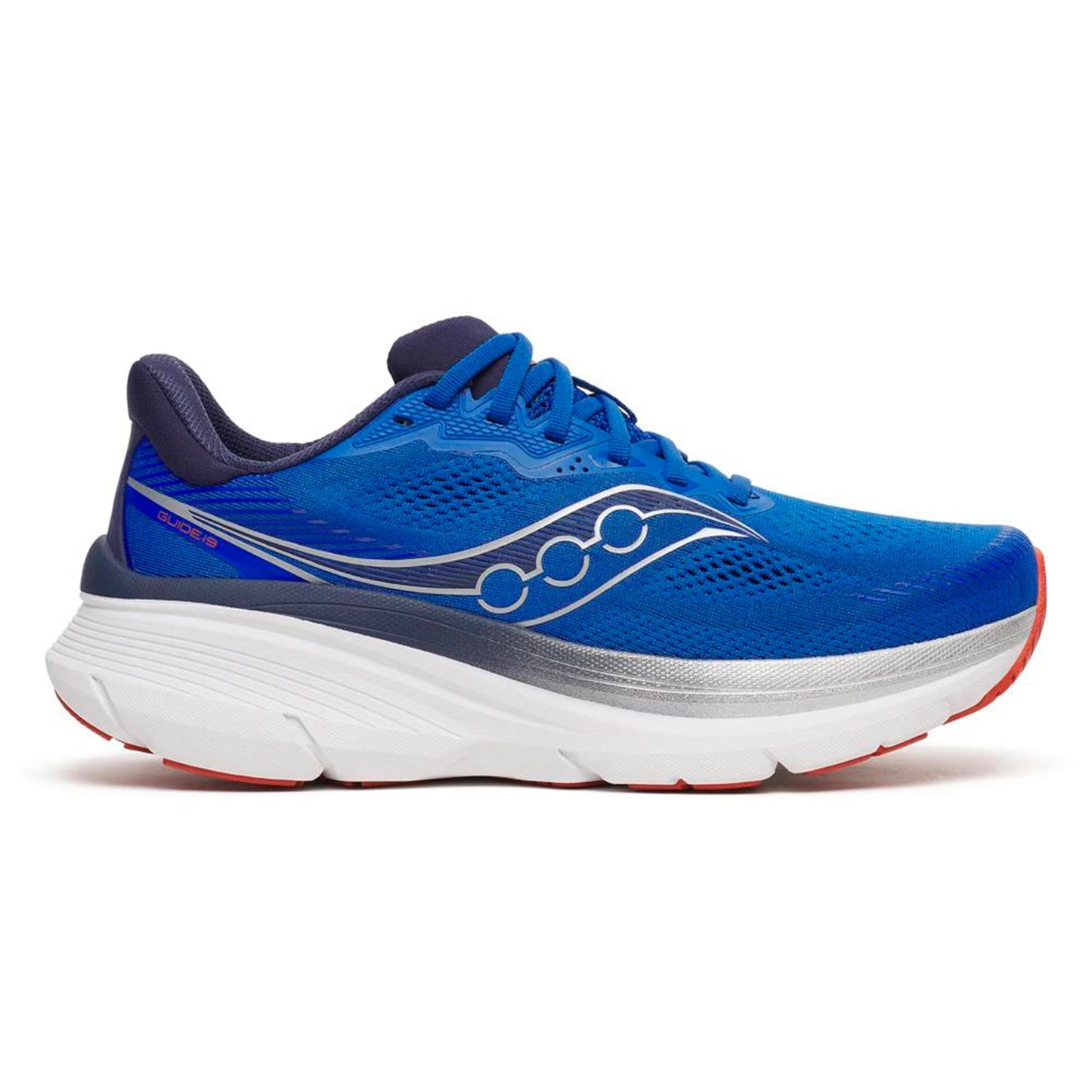 Saucony Guide 19 Chaussure de running avec stabilisateurs Hommes - bleu, gris