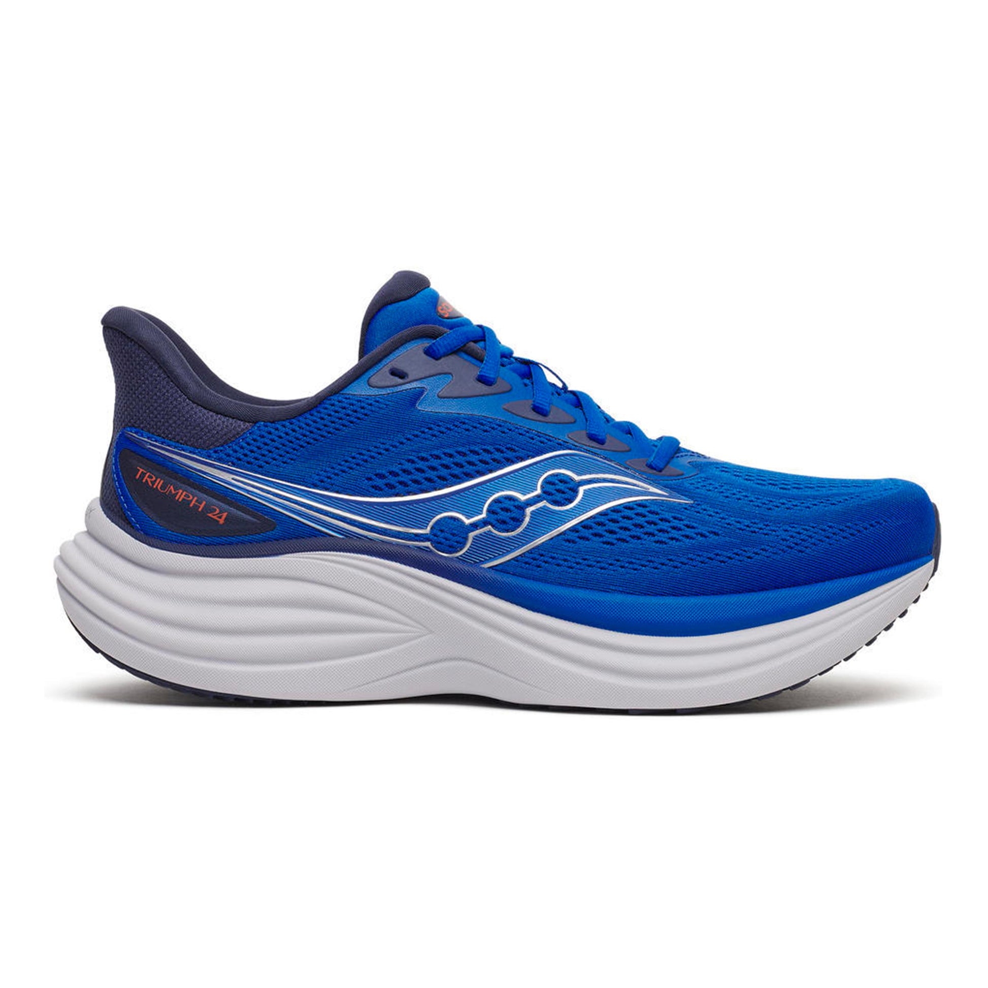 Saucony Triumph 24 Chaussure de running sans stabilisateurs Hommes - bleu, argent