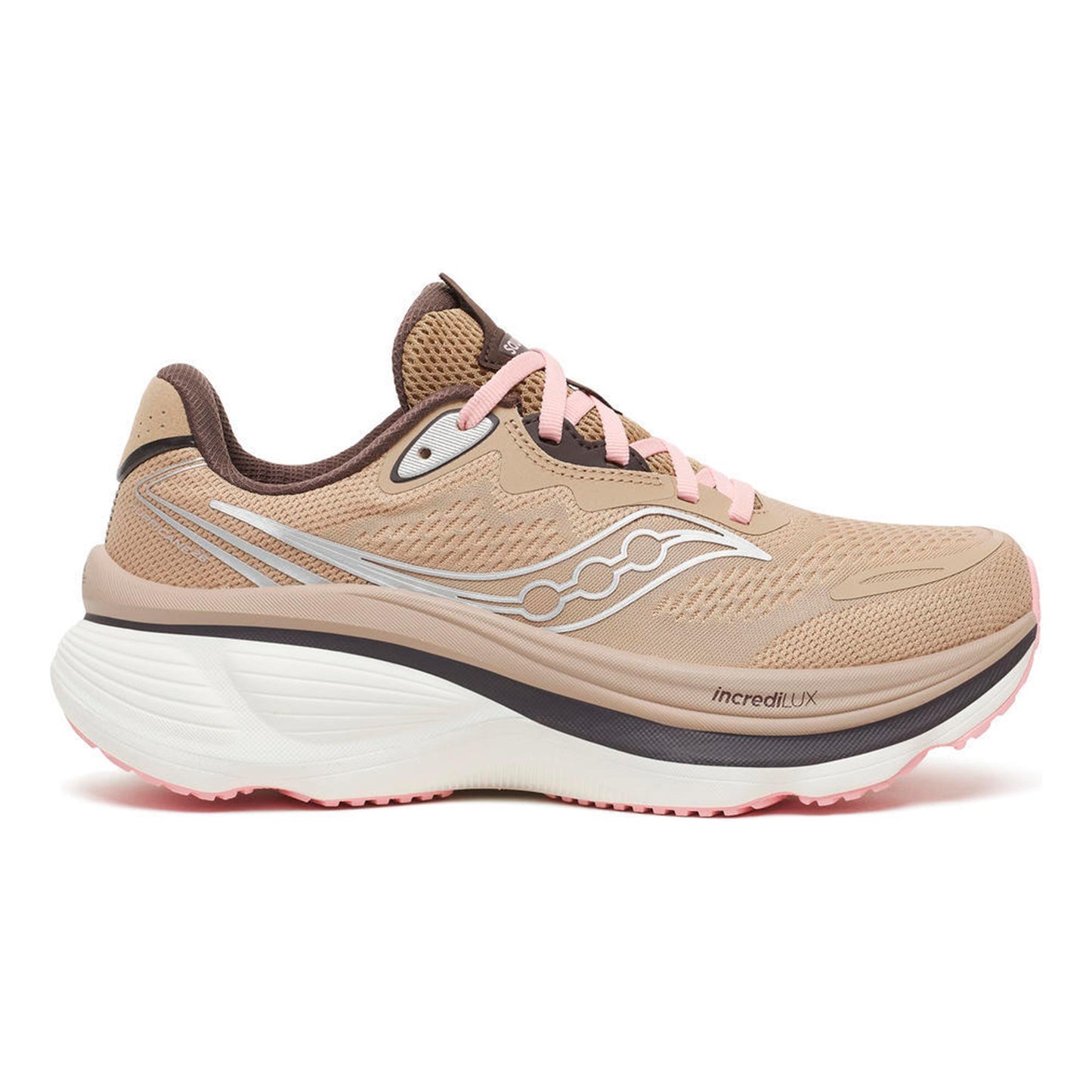 Saucony Hurricane 26 Chaussure de running avec stabilisateurs Femmes - le caramel, rosé