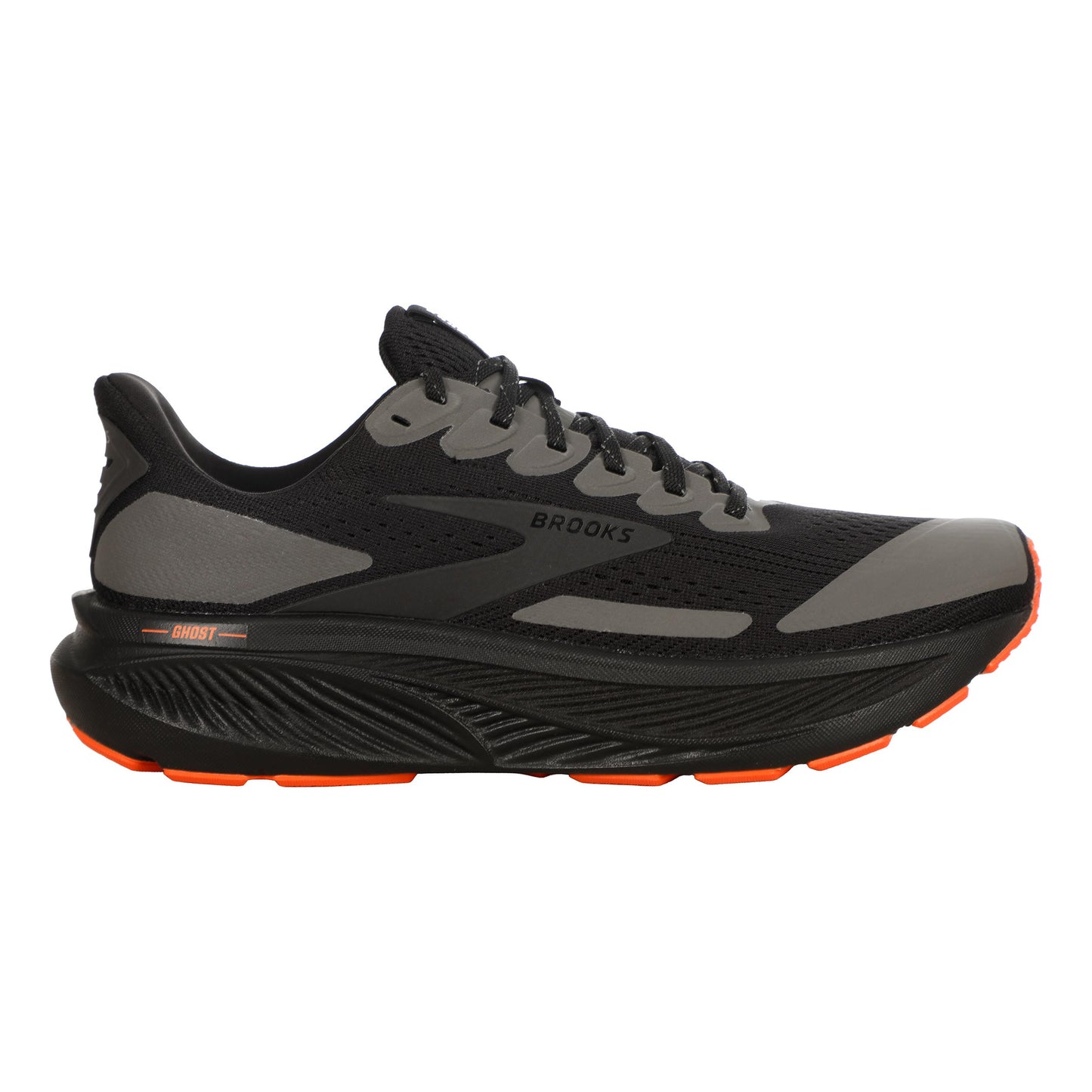 Brooks Ghost 17 Chaussure de running sans stabilisateurs Femmes - noir, orange