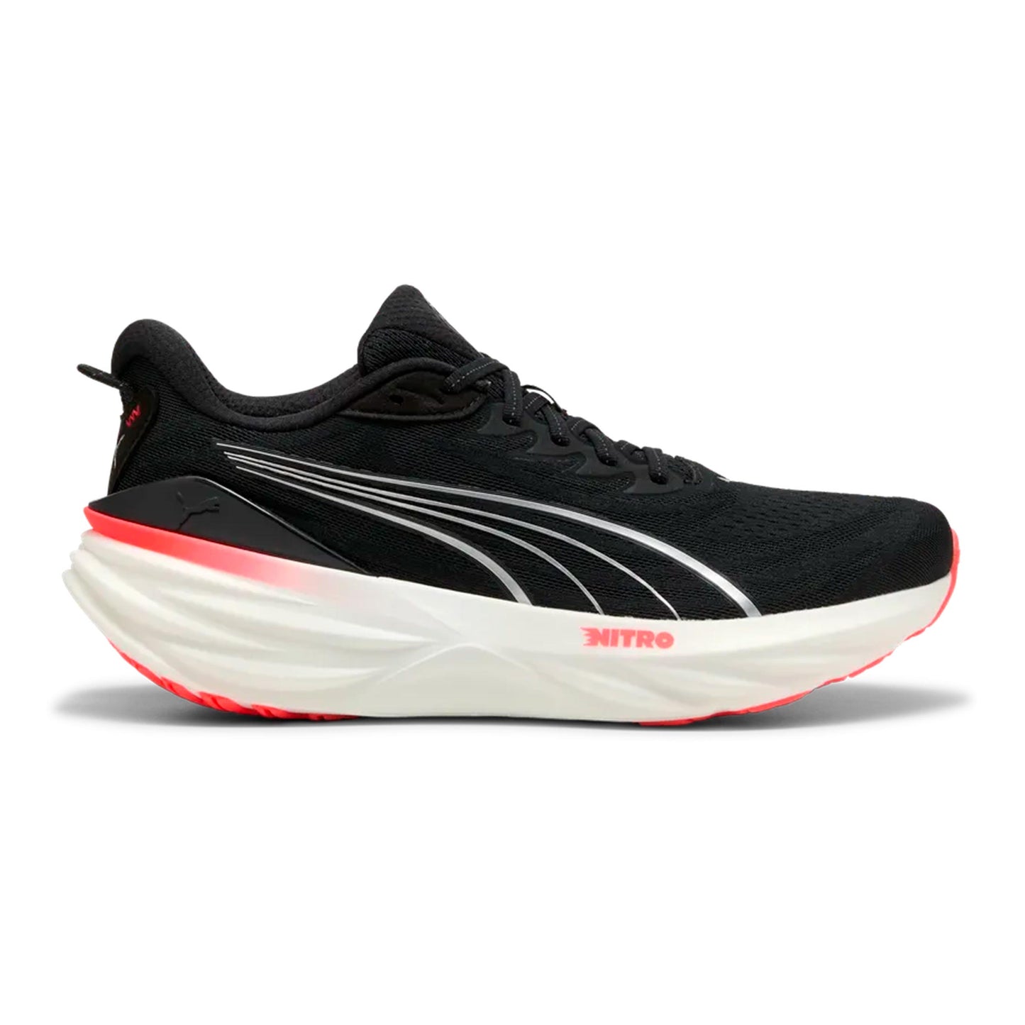 Puma ForeverRun Nitro 3 Chaussure de running avec stabilisateurs Hommes - noir, corail