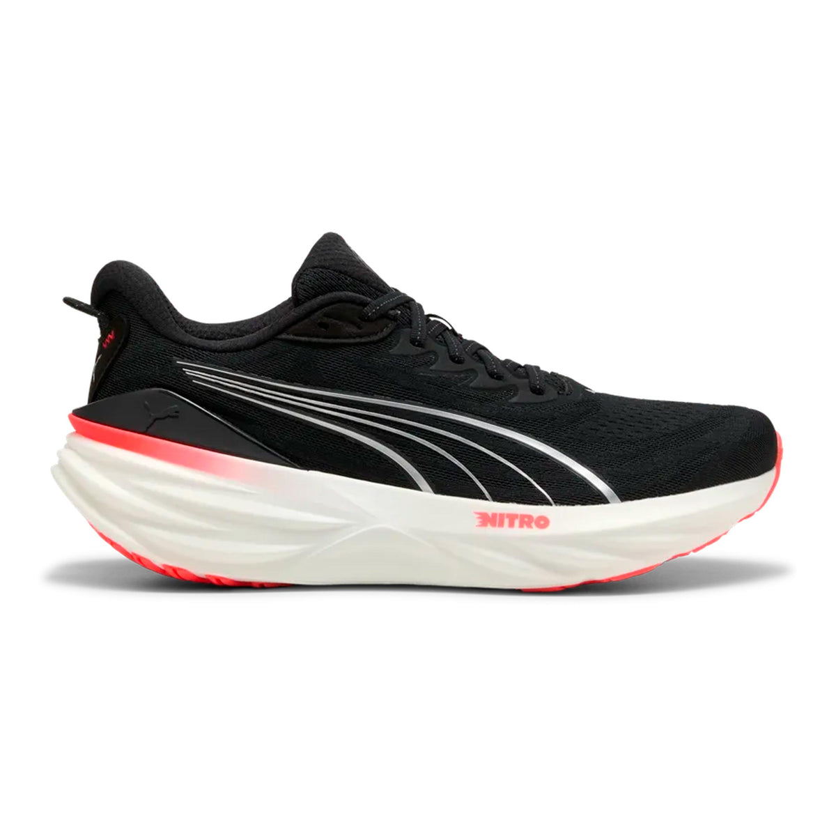 Puma ForeverRun Nitro 3 Chaussure de running avec stabilisateurs Hommes - noir, corail
