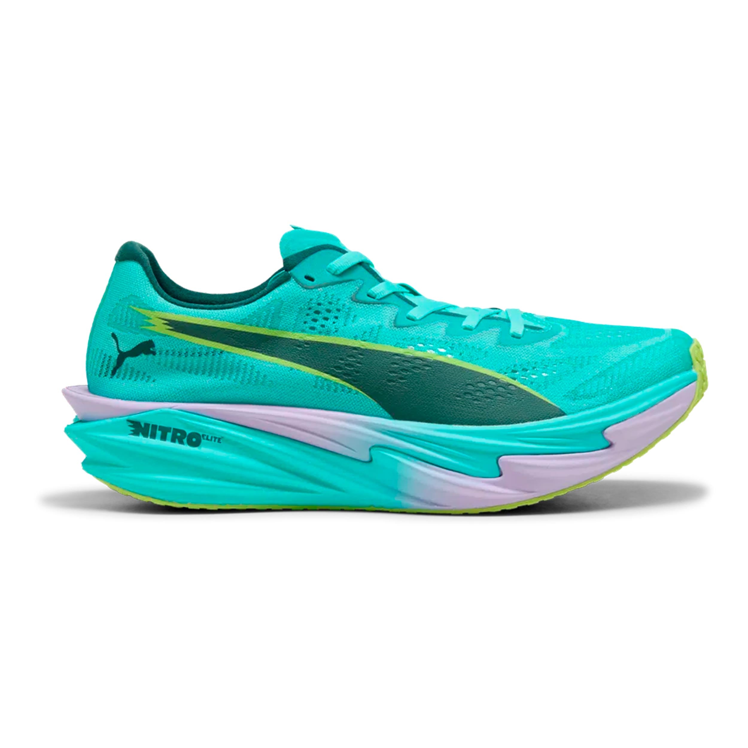 Puma Deviate Nitro Elite 4 HYROX Chaussure de compétition Hommes - turquoise, lilas