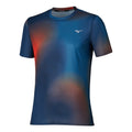 Core Graphic Maillot de course Hommes - orange, bleu