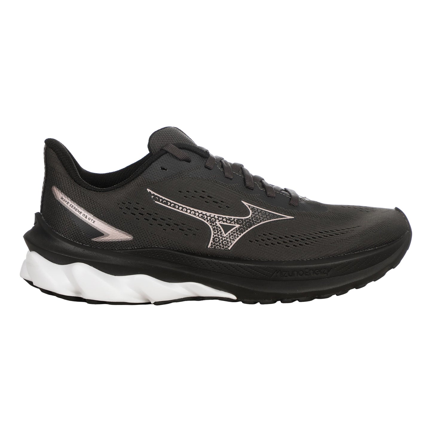 Mizuno Wave Serene 3 GTX  Chaussure de running sans stabilisateurs Femmes - gris foncé, noir