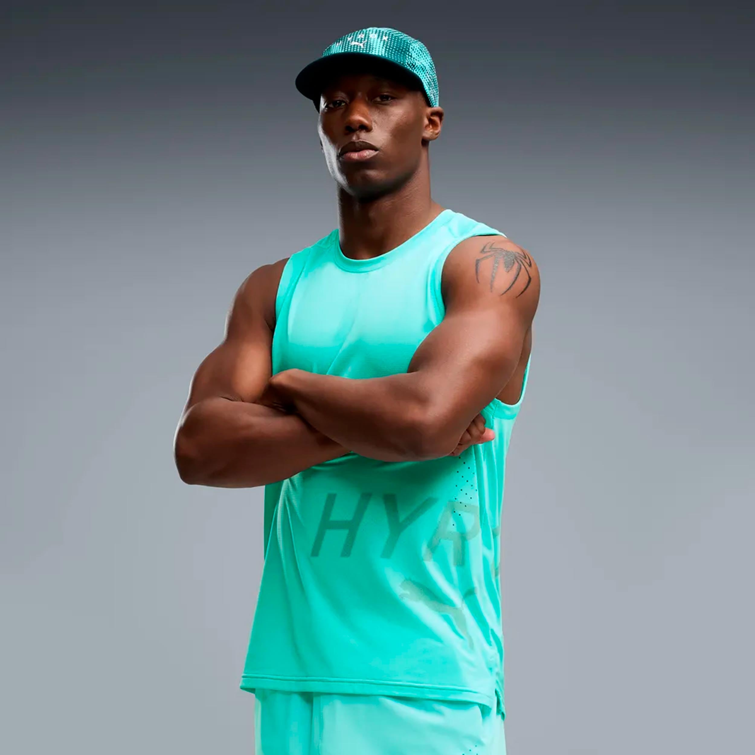 Puma HYROX PWRMODE Training  Maillot de course Hommes - menthe