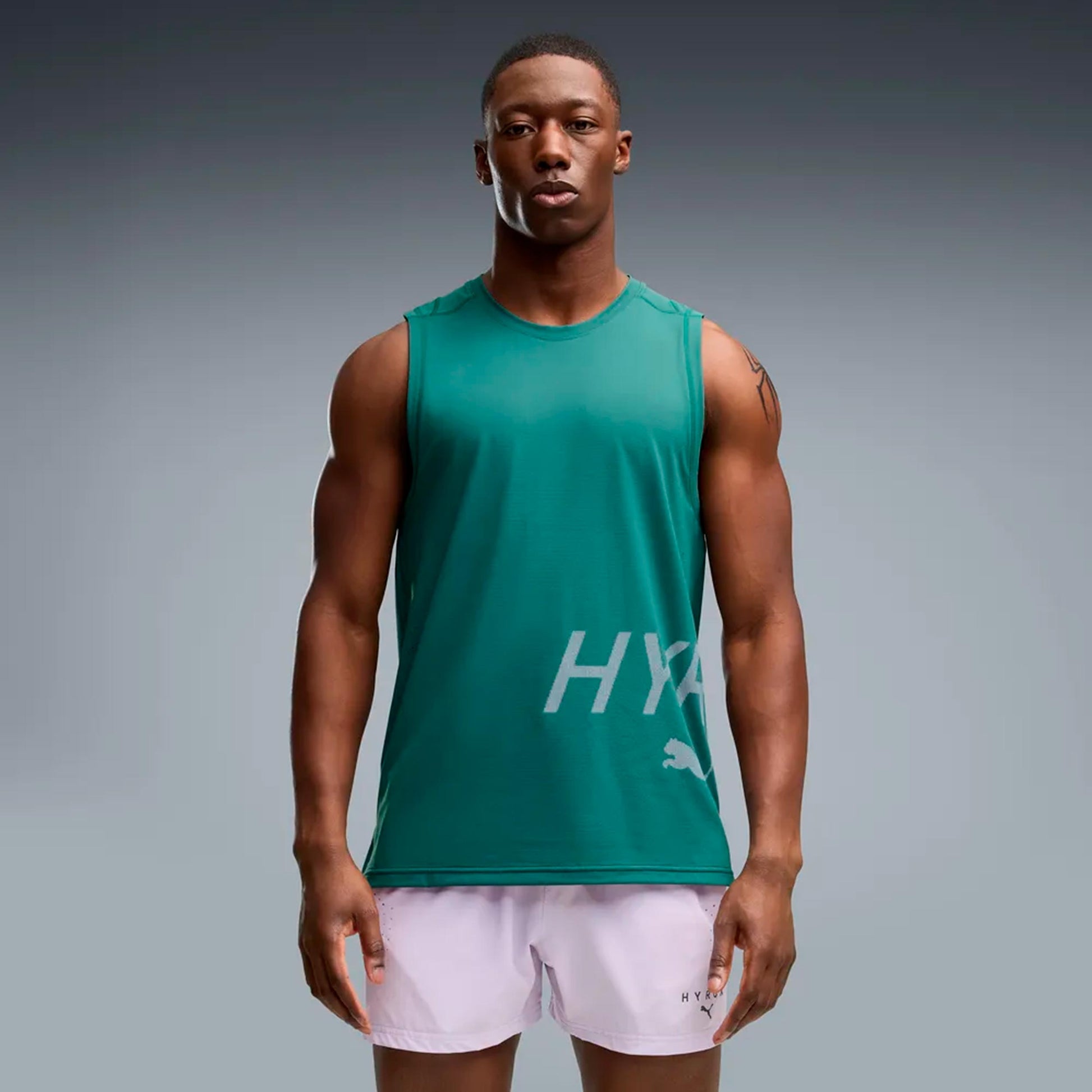 Puma HYROX PWRMODE Training  Maillot de course Hommes - vert
