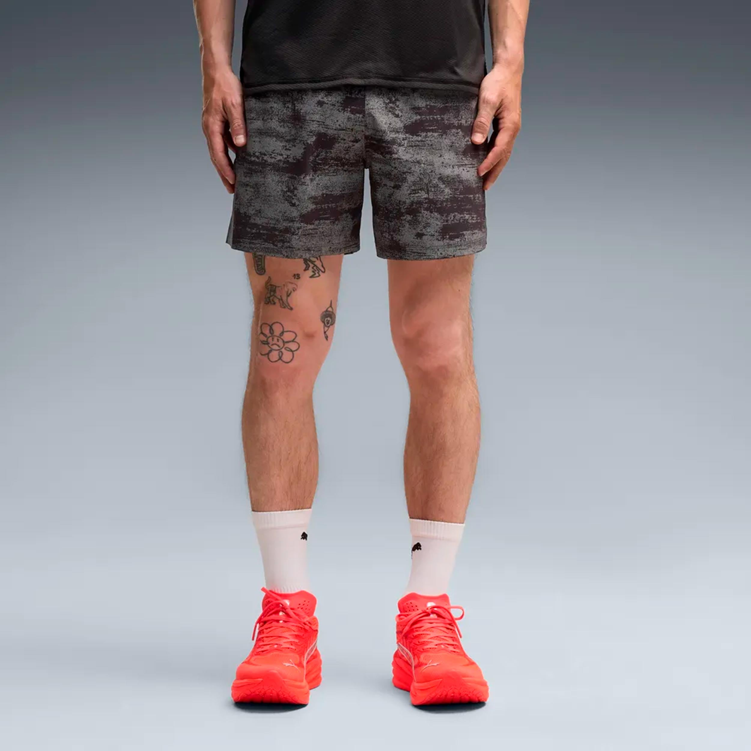 Puma Dreamrun Brightstride AOP 5in  Short de running Hommes - noir