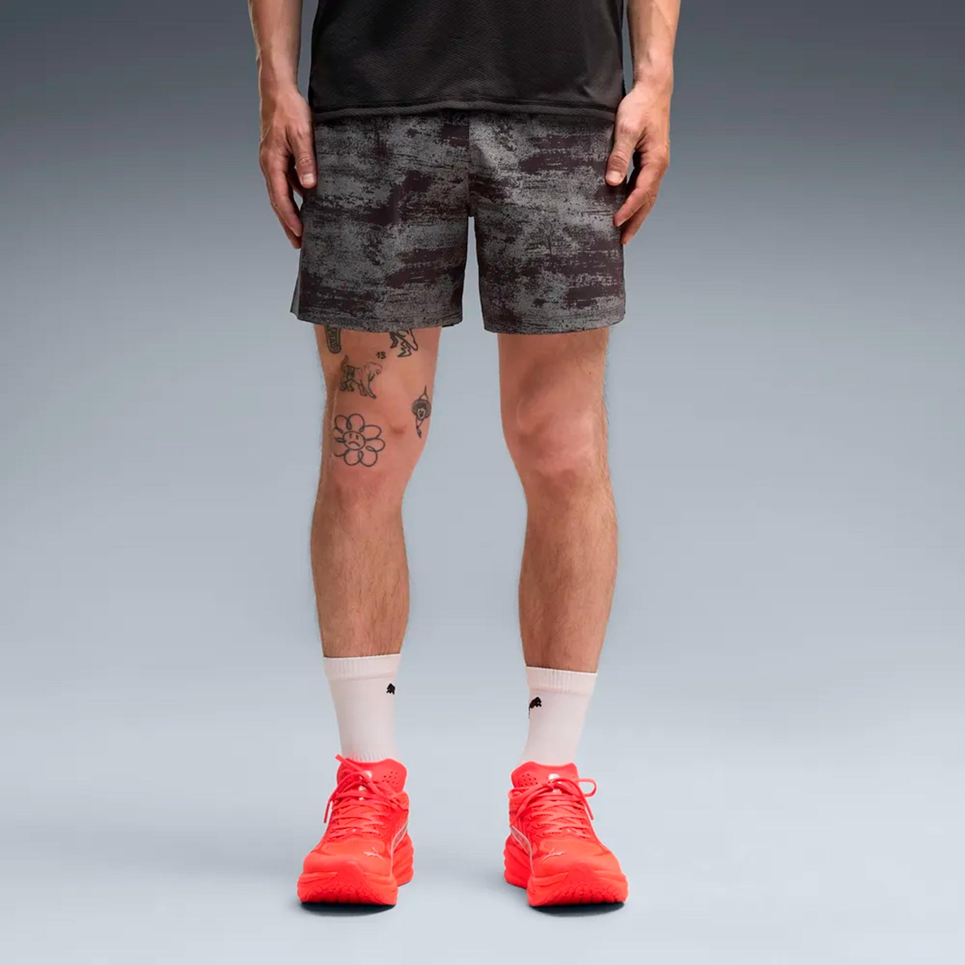 Puma Dreamrun Brightstride AOP 5in  Short de running Hommes - noir