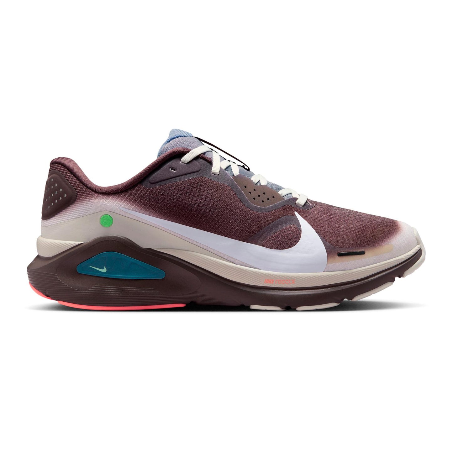 Nike Structure 26 Chaussure de running avec stabilisateurs - rouge foncé, multicouleur