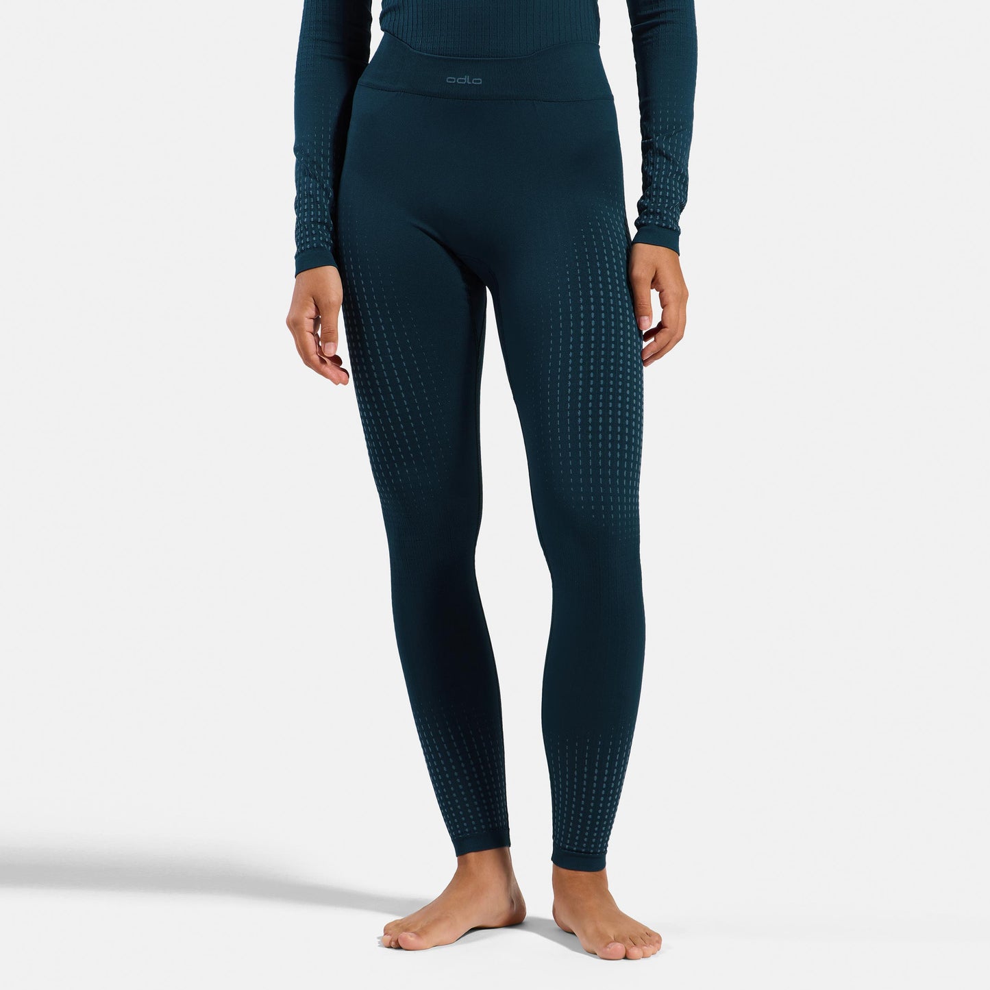 Odlo Performance Warm  Caleçon Femmes - bleu petrol