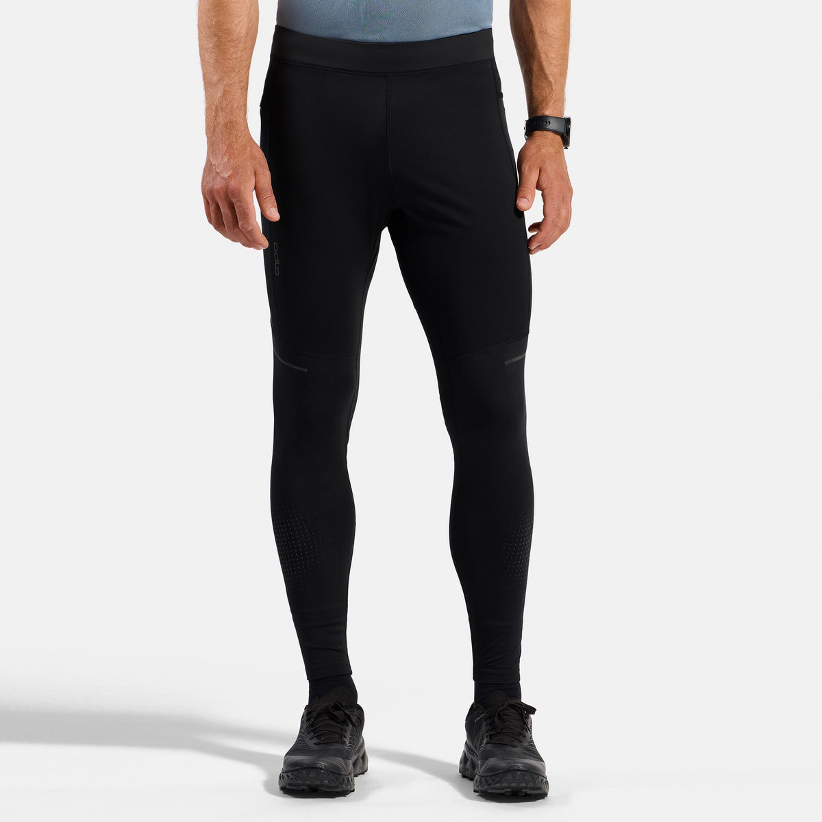 Odlo Zeroweight Warm Reflective  Collant de course Hommes - noir