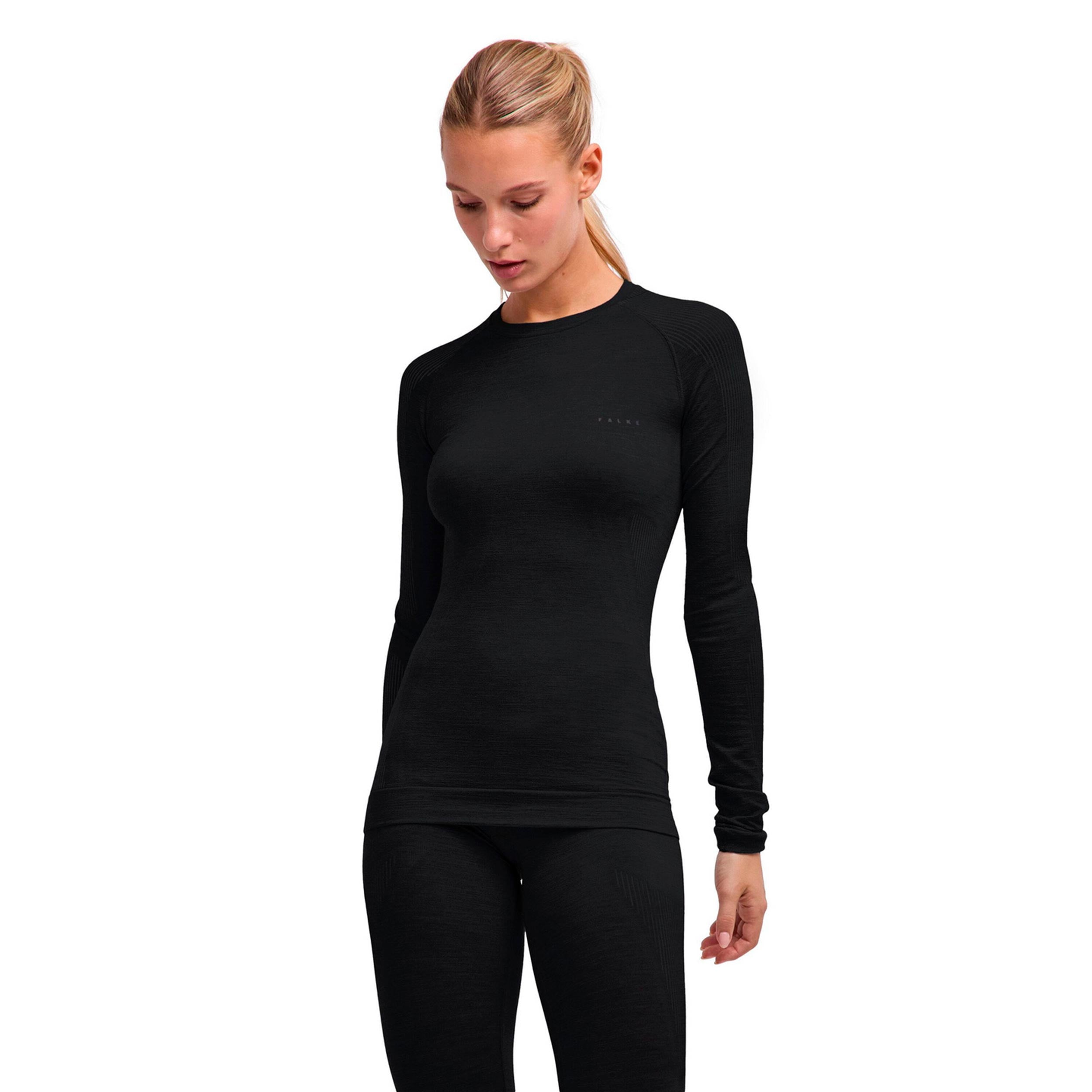 Falke Wool Tech Light  Maillot de corps Femmes - noir