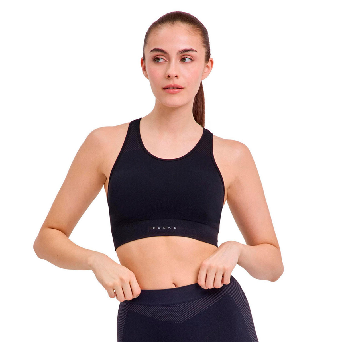 Falke Second Skin  Soutien-gorge sport Femmes - noir