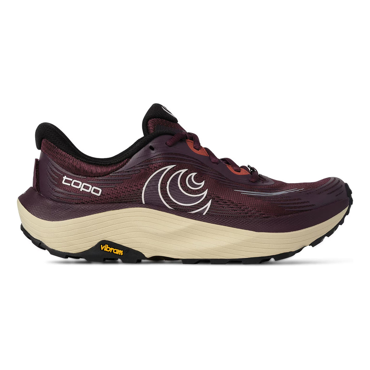 TOPO ATHLETIC Ultraventure 5 Chaussure trail Femmes - rouge foncé, crème