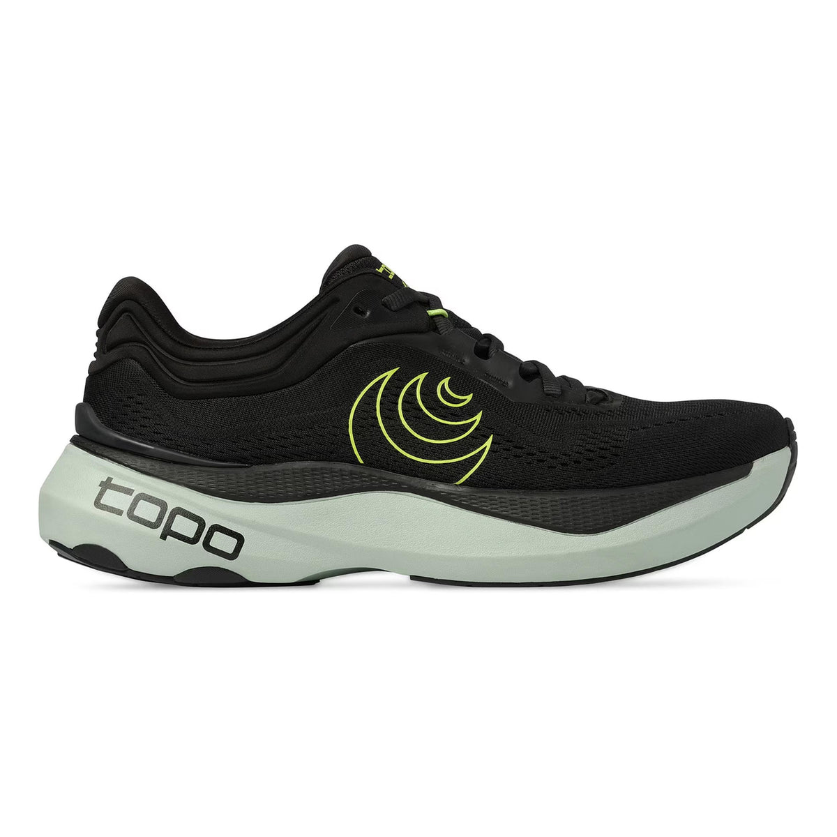 TOPO ATHLETIC Aura 2 Chaussure de running avec stabilisateurs Hommes - gris foncé, menthe