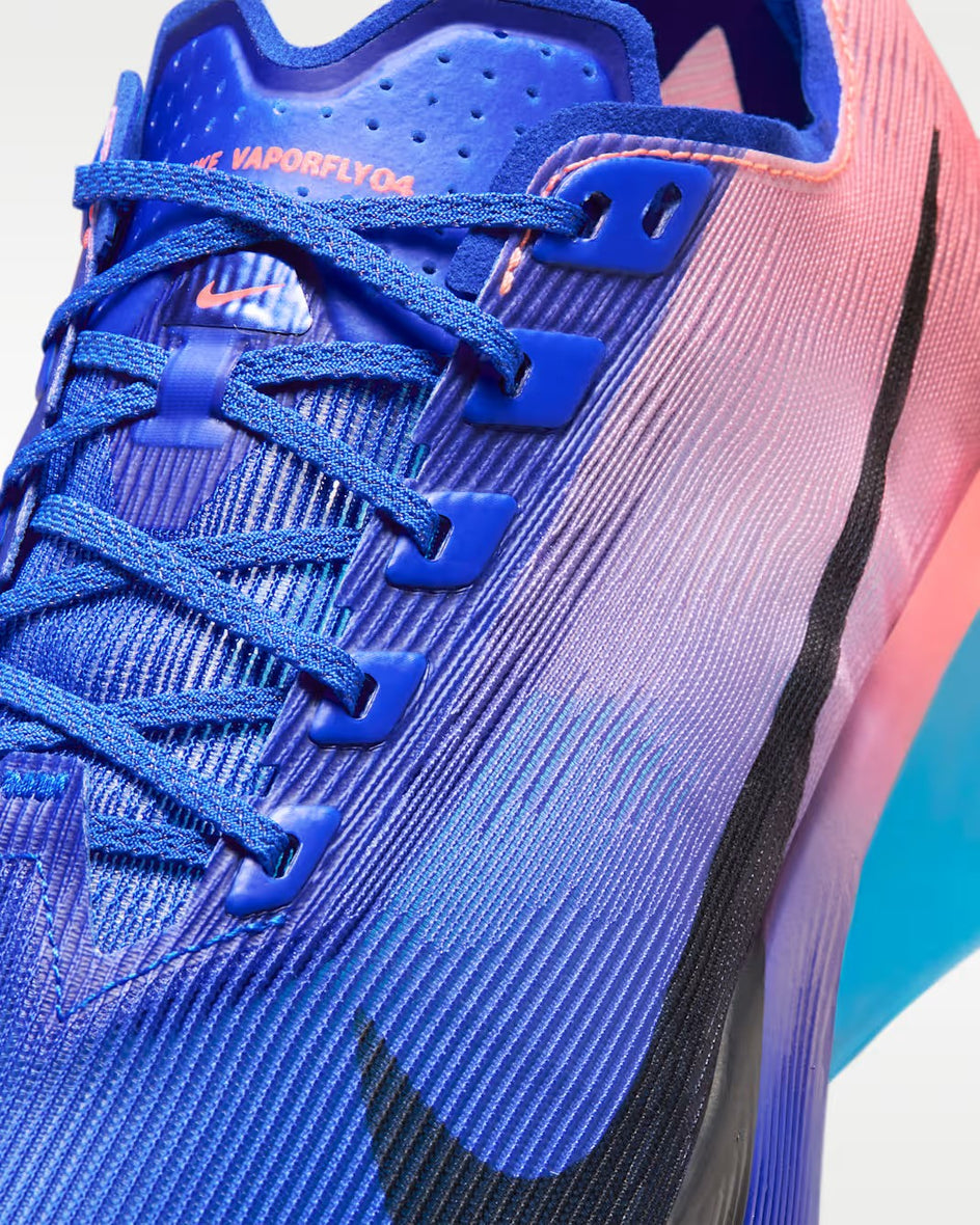 Nike Vaporfly vue de dessus avec la tige
